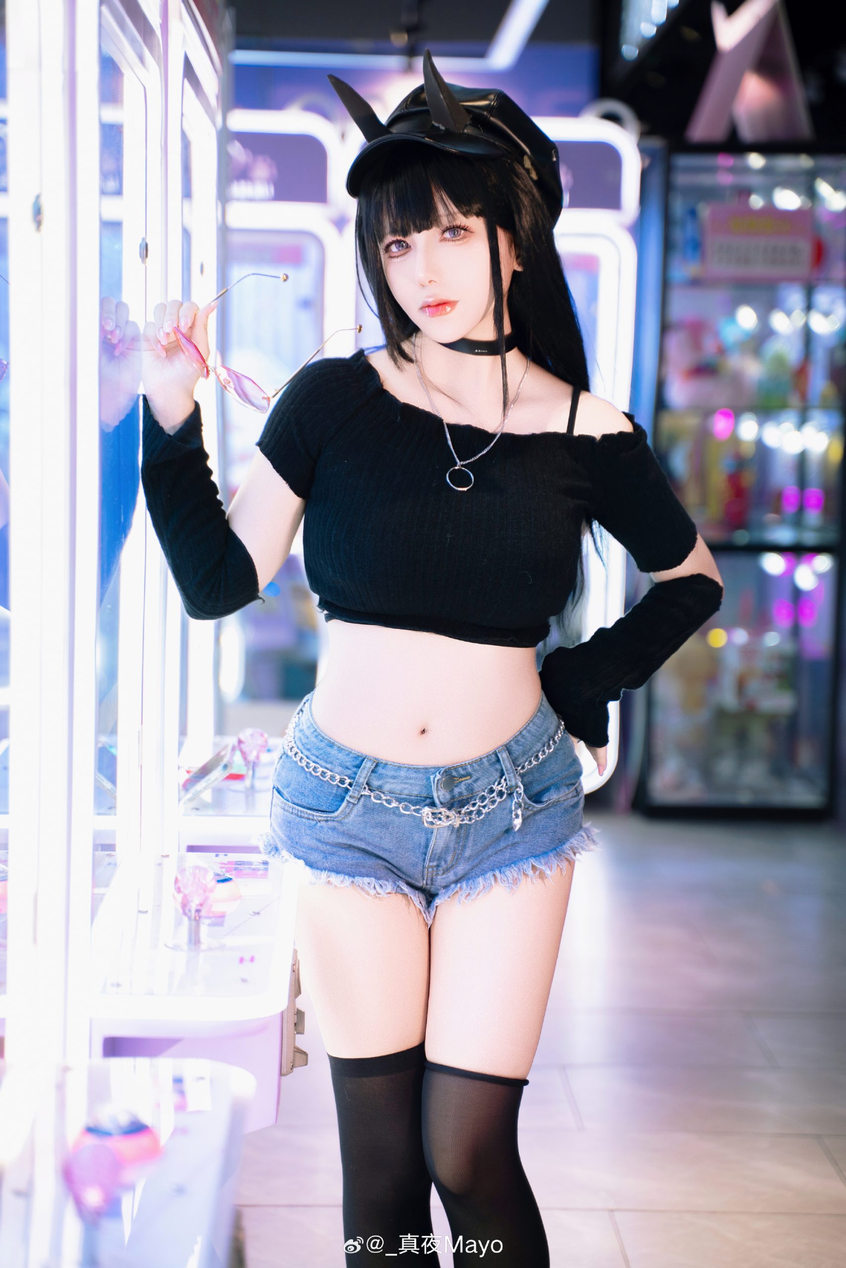 [COSPLAY] 碧蓝航线 能代『香奢之约』偶像常服@_真夜Mayo