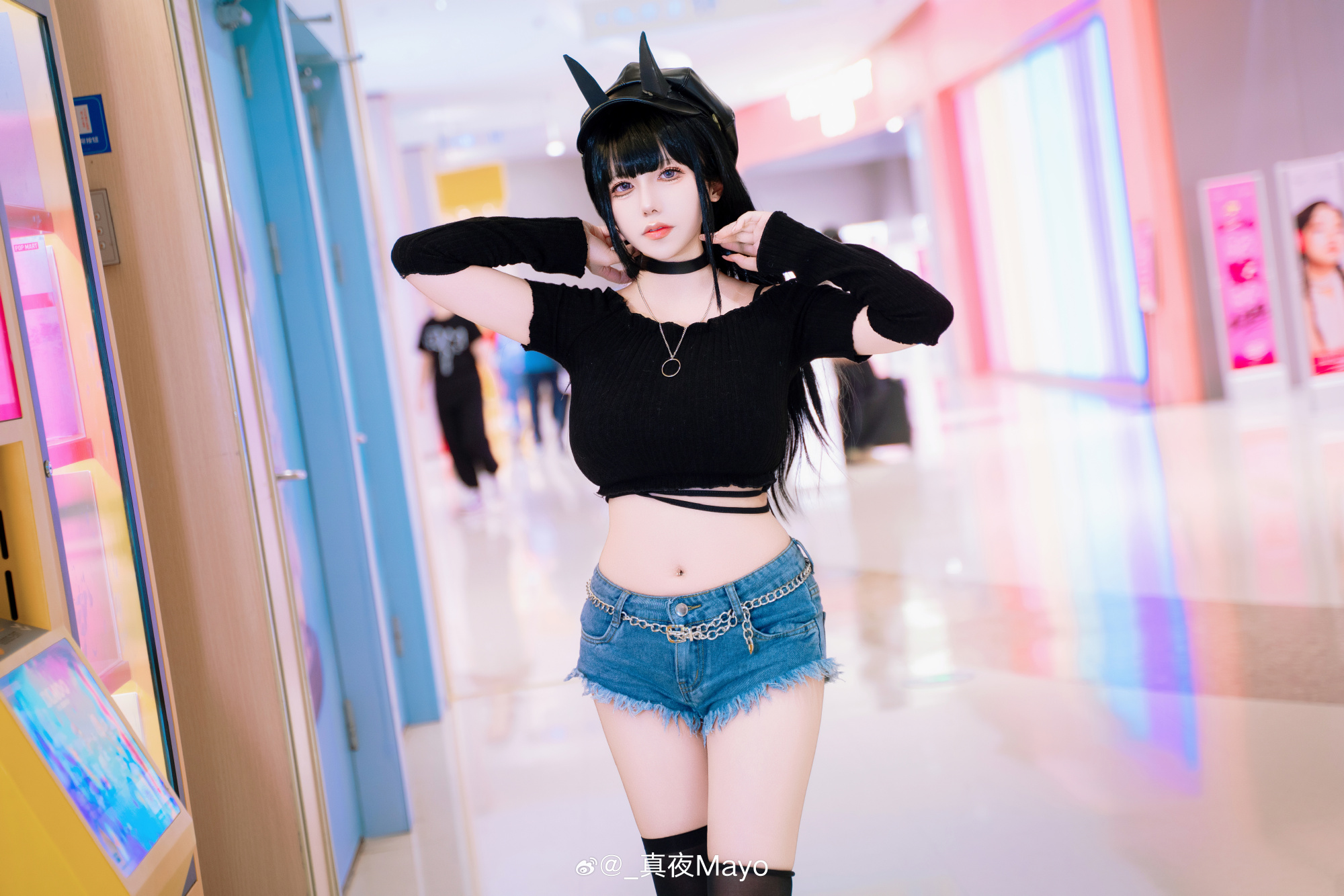 [COSPLAY] 碧蓝航线 能代『香奢之约』偶像常服@_真夜Mayo