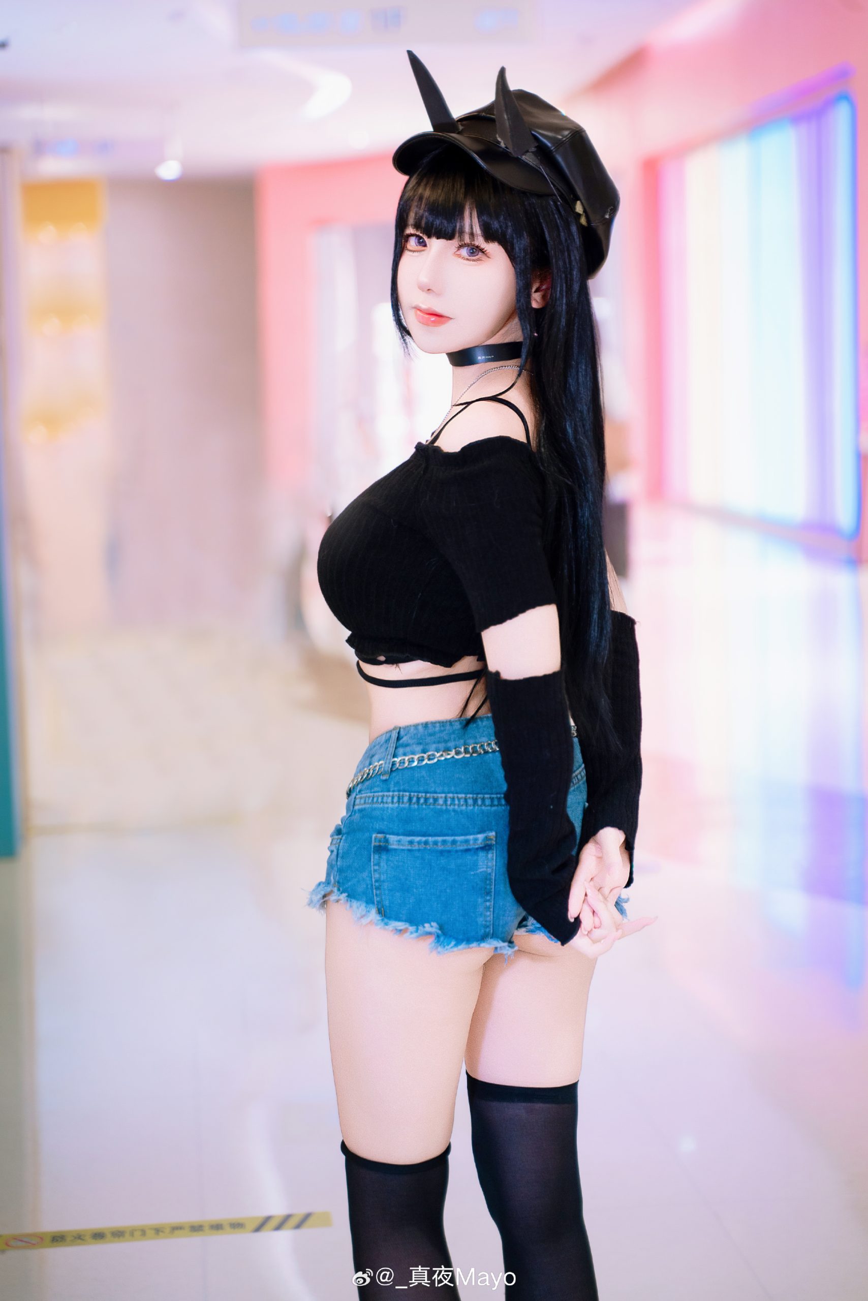 [COSPLAY] 碧蓝航线 能代『香奢之约』偶像常服@_真夜Mayo