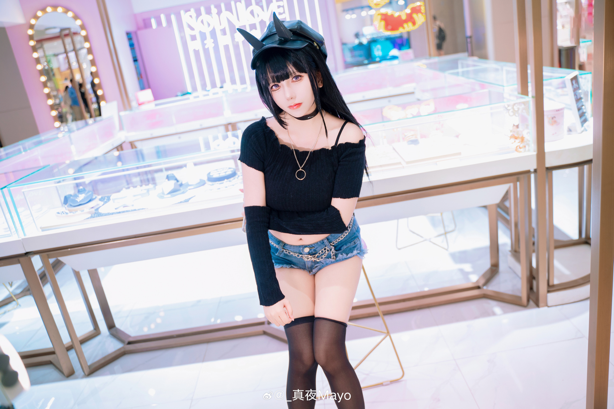 [COSPLAY] 碧蓝航线 能代『香奢之约』偶像常服@_真夜Mayo