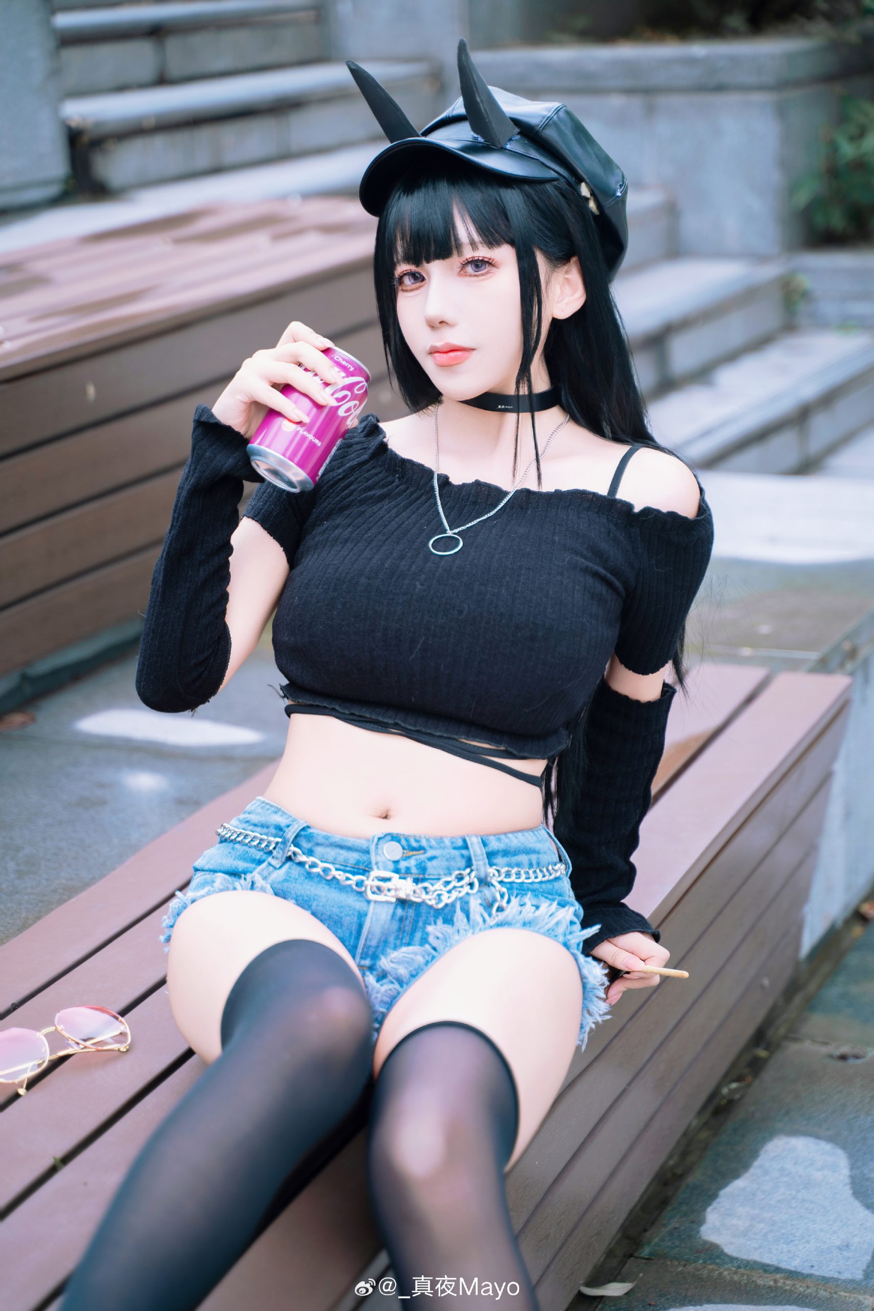 [COSPLAY] 碧蓝航线 能代『香奢之约』偶像常服@_真夜Mayo