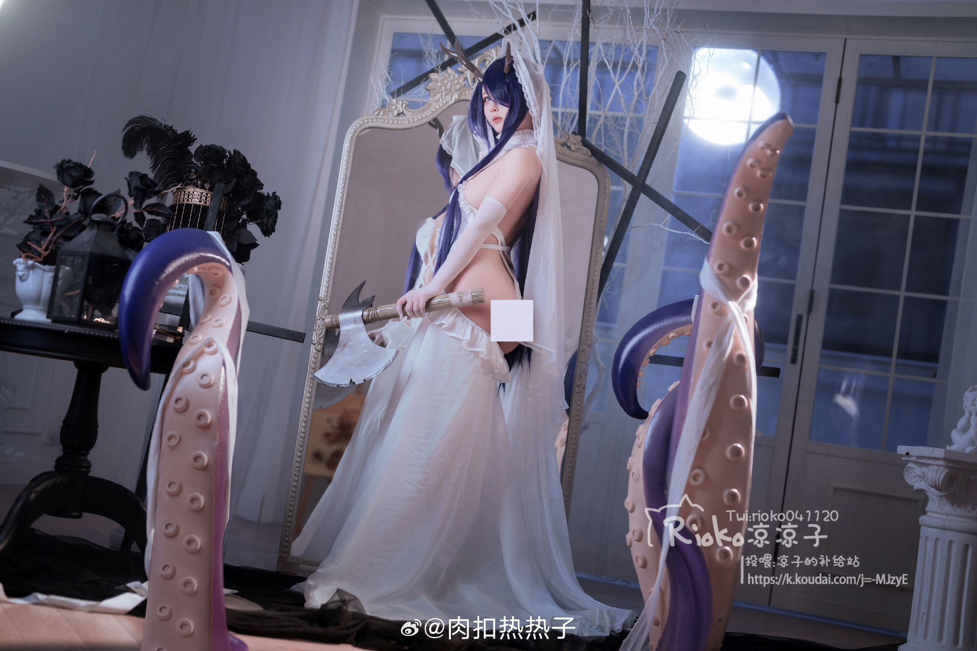 [COSPLAY] 碧蓝航线 我拿着斧头在做什么？@肉扣热热子