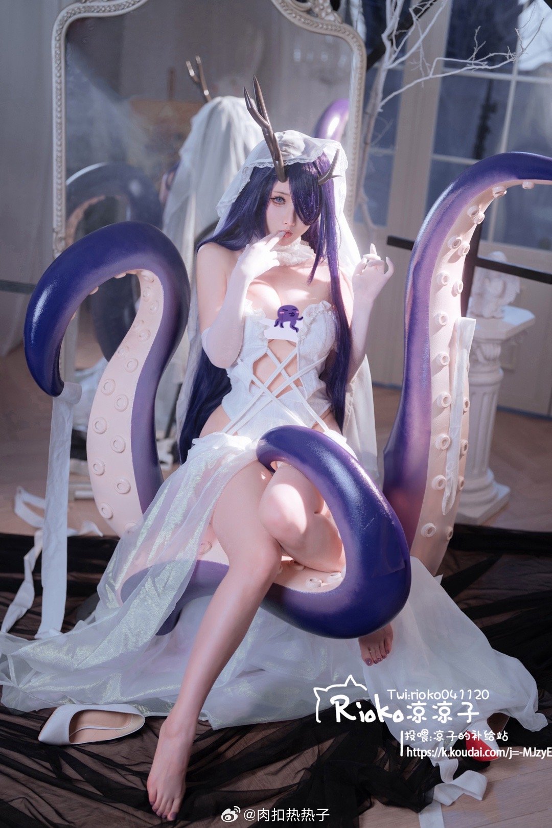 [COSPLAY] 碧蓝航线 我拿着斧头在做什么？@肉扣热热子