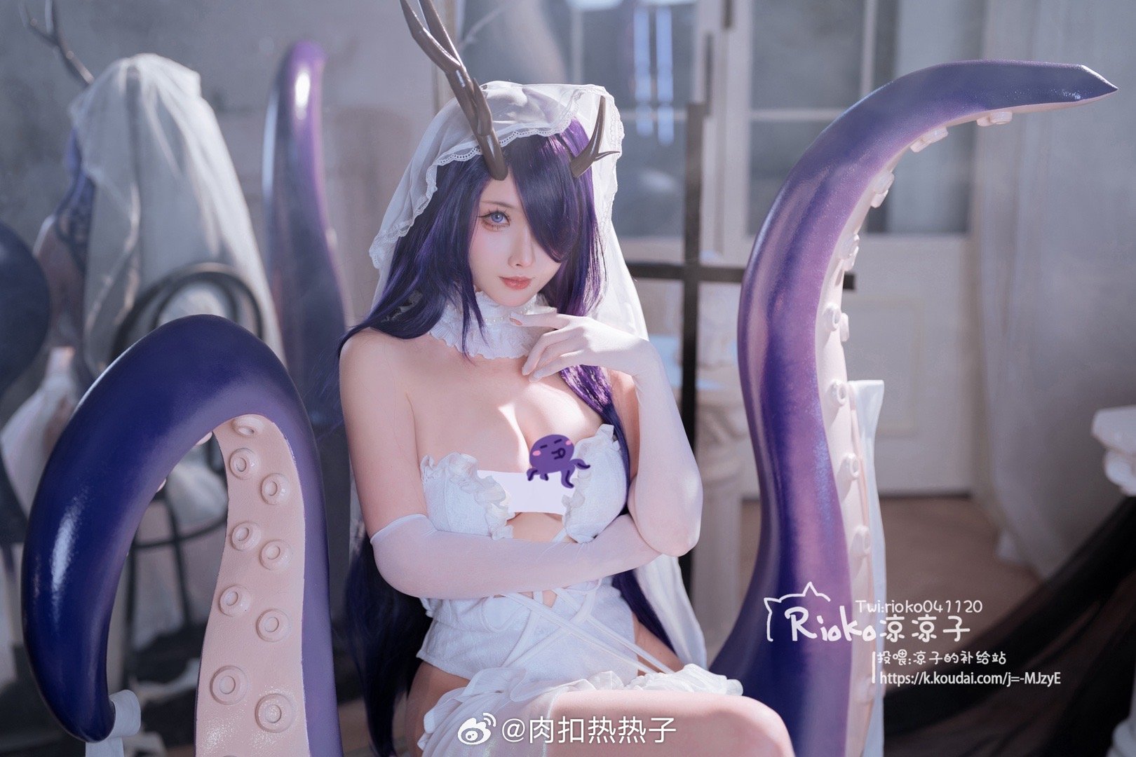 [COSPLAY] 碧蓝航线 我拿着斧头在做什么？@肉扣热热子