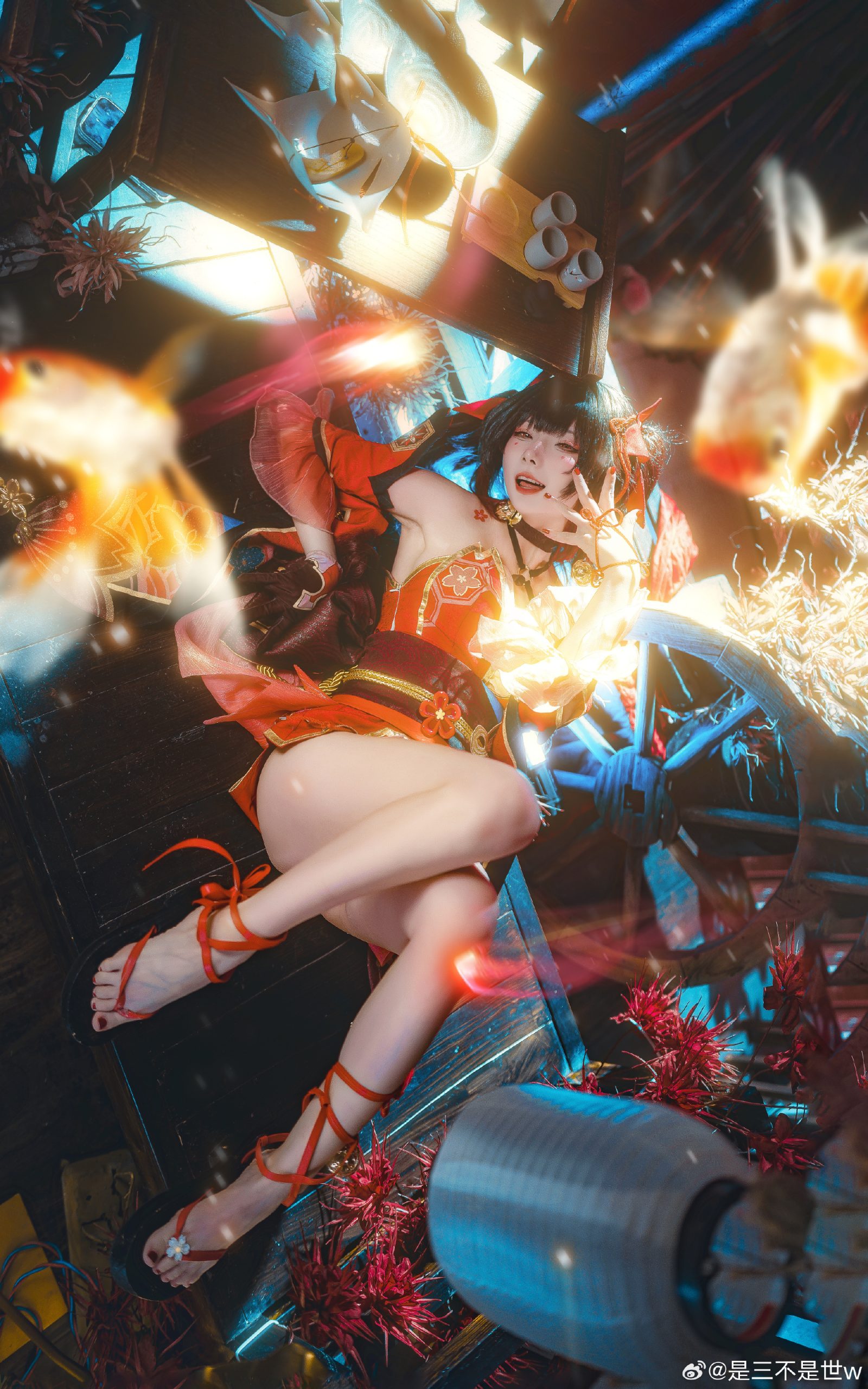 [COSPLAY] 好啦，不要发愣嘛亲爱的。 崩坏：星穹铁道 花火@是三不是世w