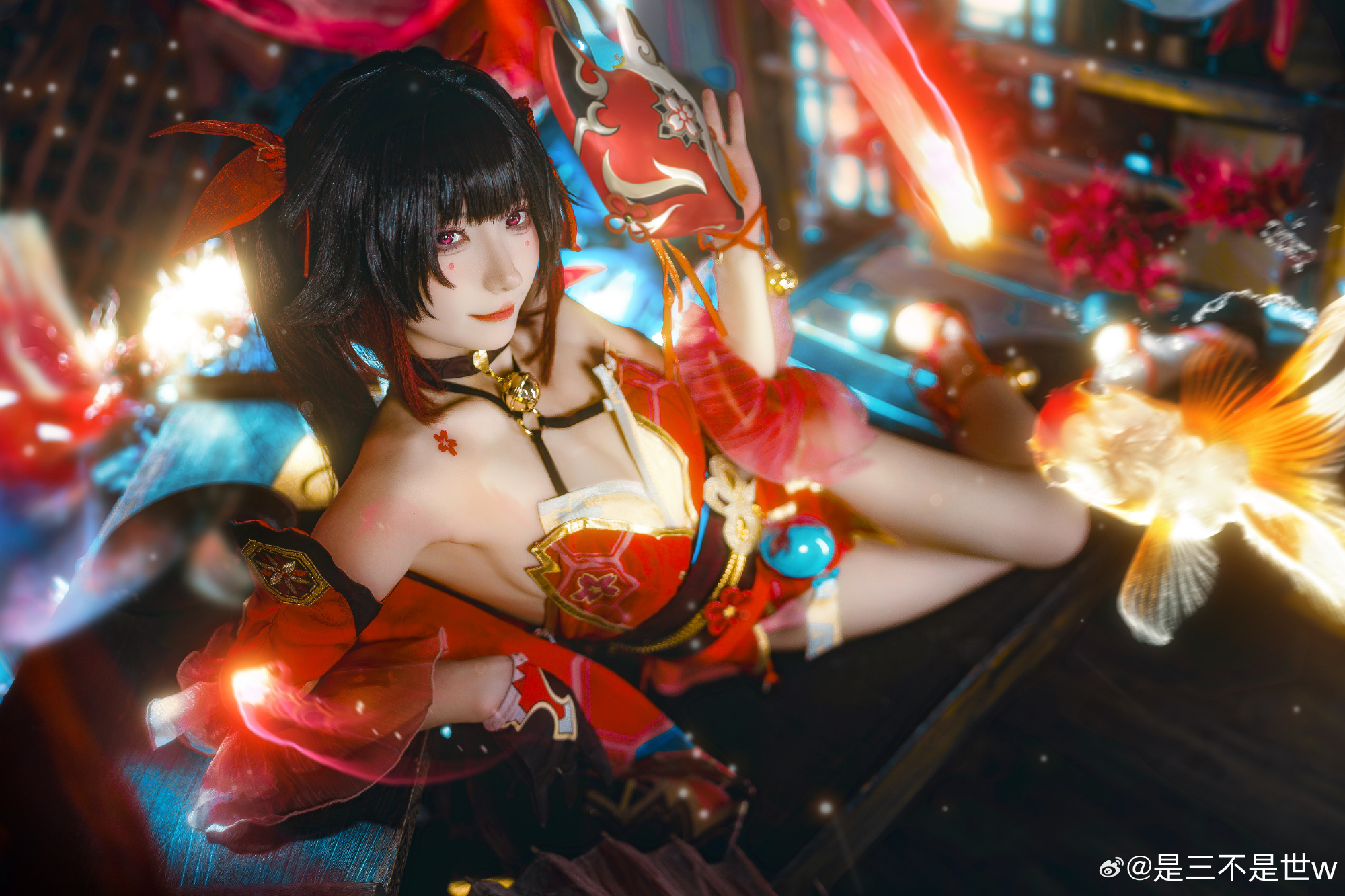 [COSPLAY] 好啦，不要发愣嘛亲爱的。 崩坏：星穹铁道 花火@是三不是世w