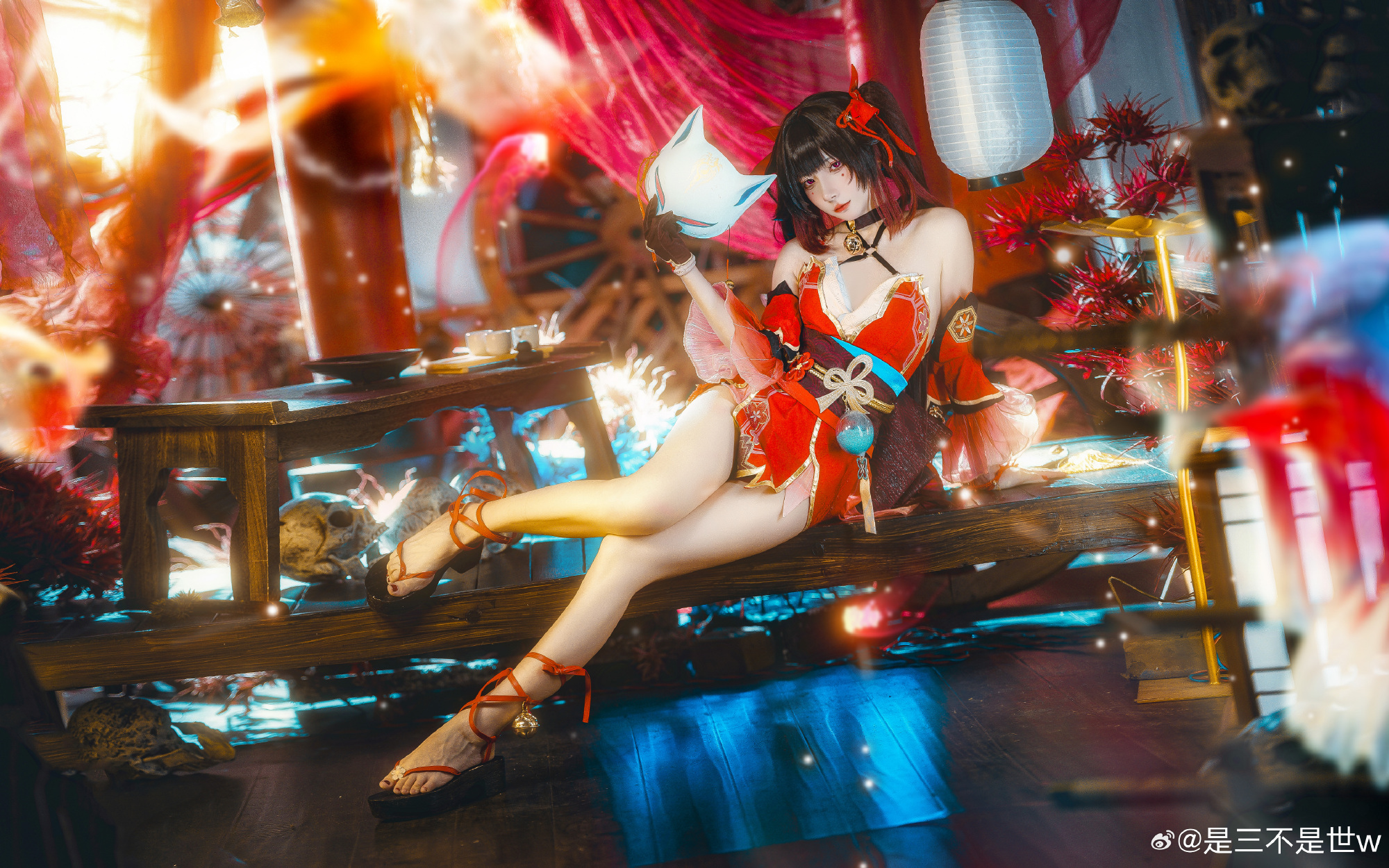 [COSPLAY] 好啦，不要发愣嘛亲爱的。 崩坏：星穹铁道 花火@是三不是世w