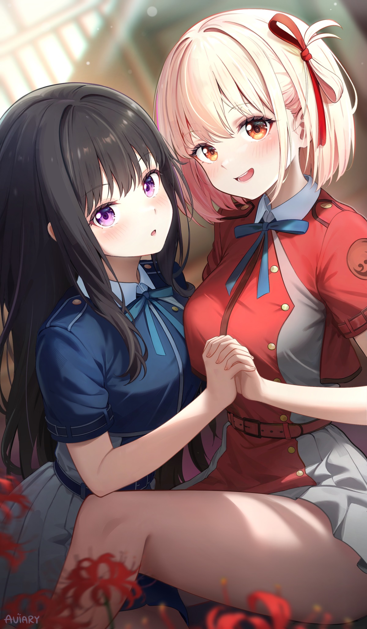 [精选插画] Lycoris Recoil 井上泷奈 锦木千束 鸣潮 椿 蔚蓝档案 明星日鞠 崩坏：星穹铁道 遐蝶 雪花菈米 [51P/324MB]