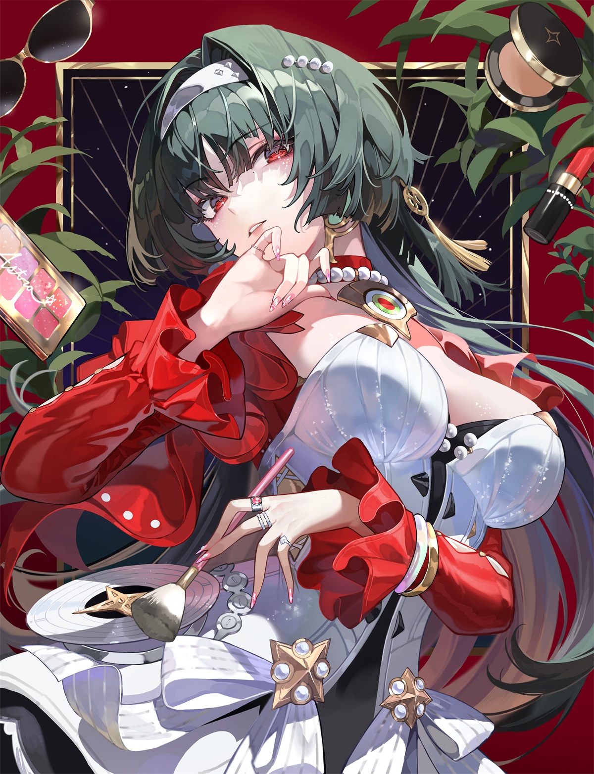 [精选插画] 碧蓝档案 调月莉音 飞鸟马时 原神 小胡桃 芙宁娜 星穹铁道 知更鸟 [52P/323MB]