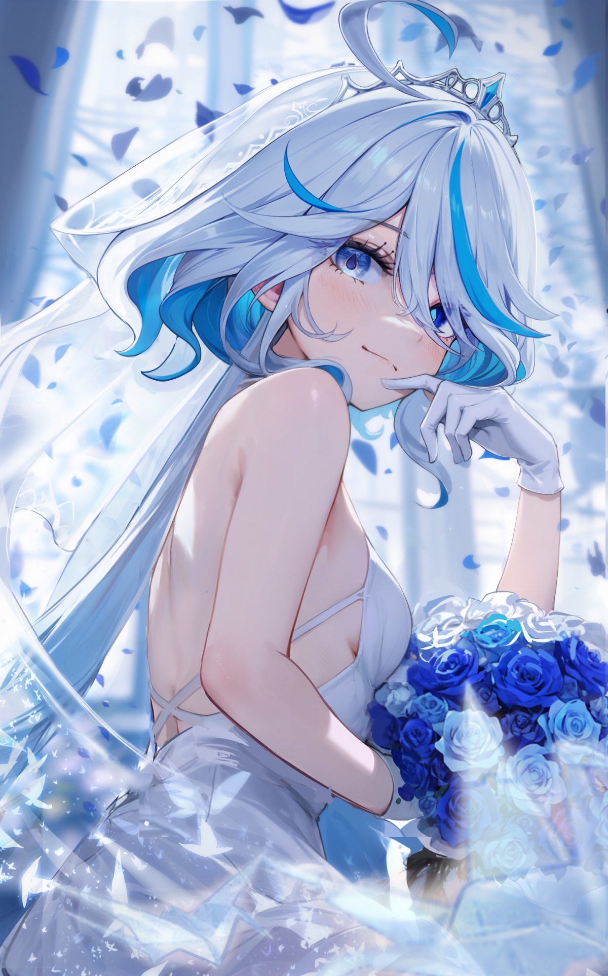 [精选插画] 碧蓝档案 调月莉音 星穹铁道 阿格莱雅 绝区零 耀嘉音 原神 芙宁娜 Miku 鸣潮 菲比 [57P/307MB]
