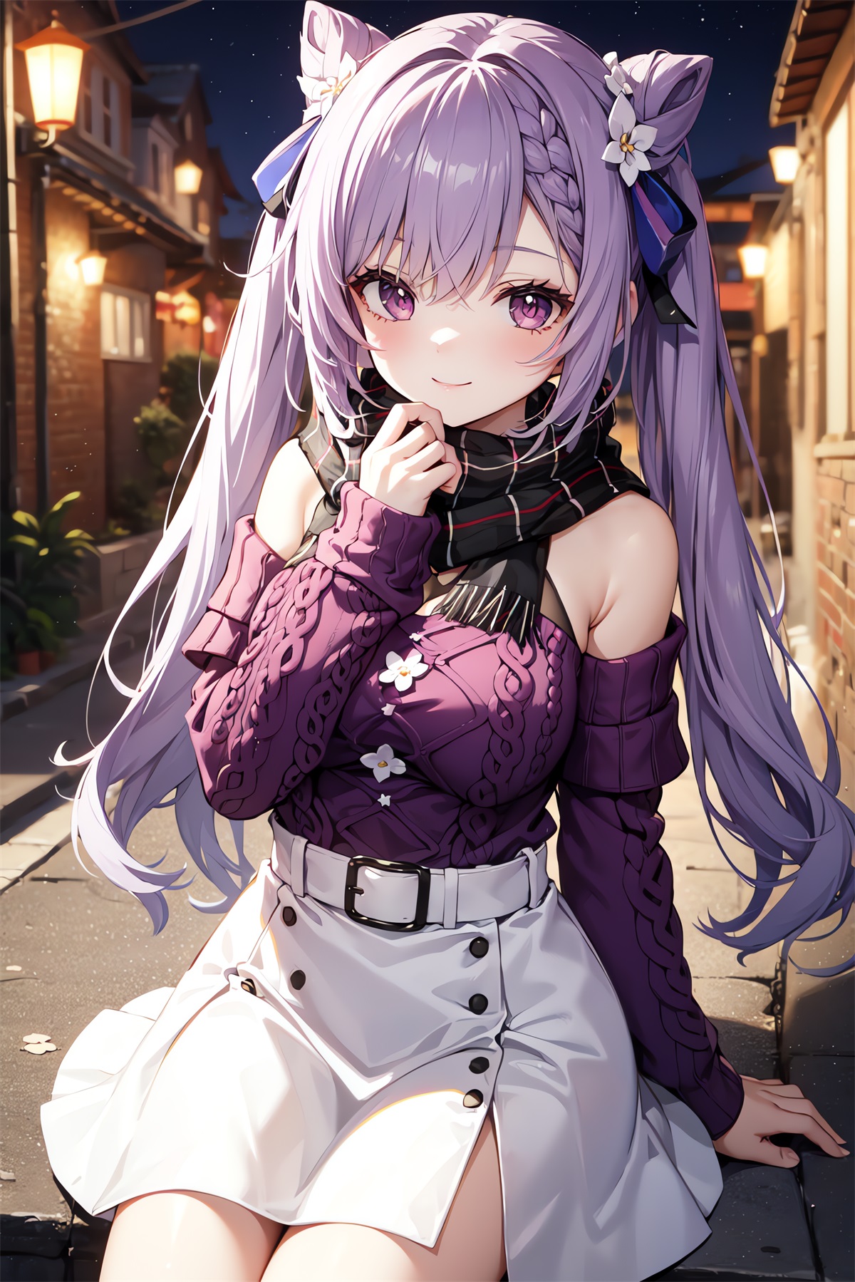 [AI绘画] 卡芙卡 申鹤 刻晴 澄闪（明日方舟）[25P/59MB]