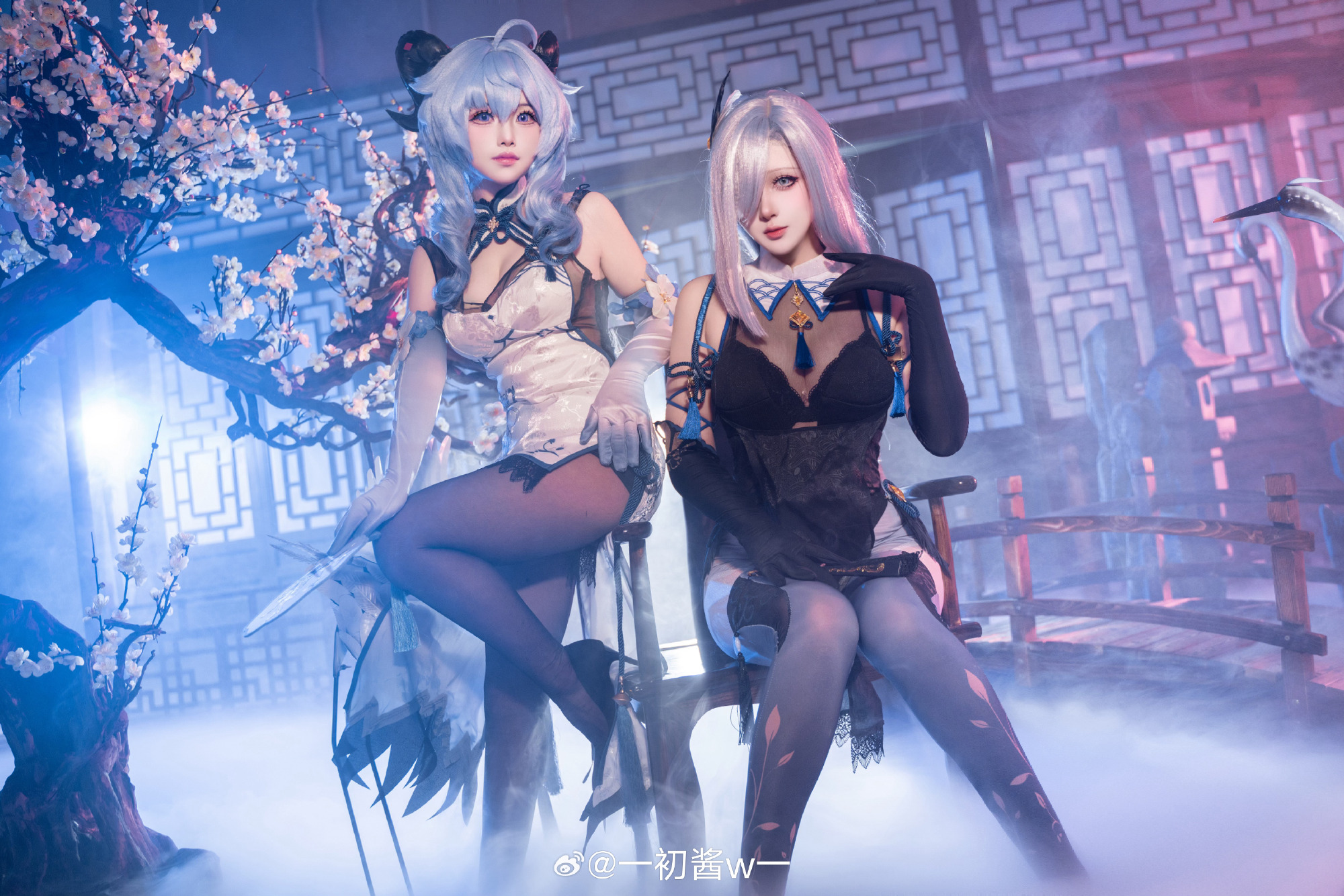 [COSPLAY] 旅行者，接下来的旅行 也让我们和你一起吧！甘雨@一初酱w一 申鹤@酒酿促织nya