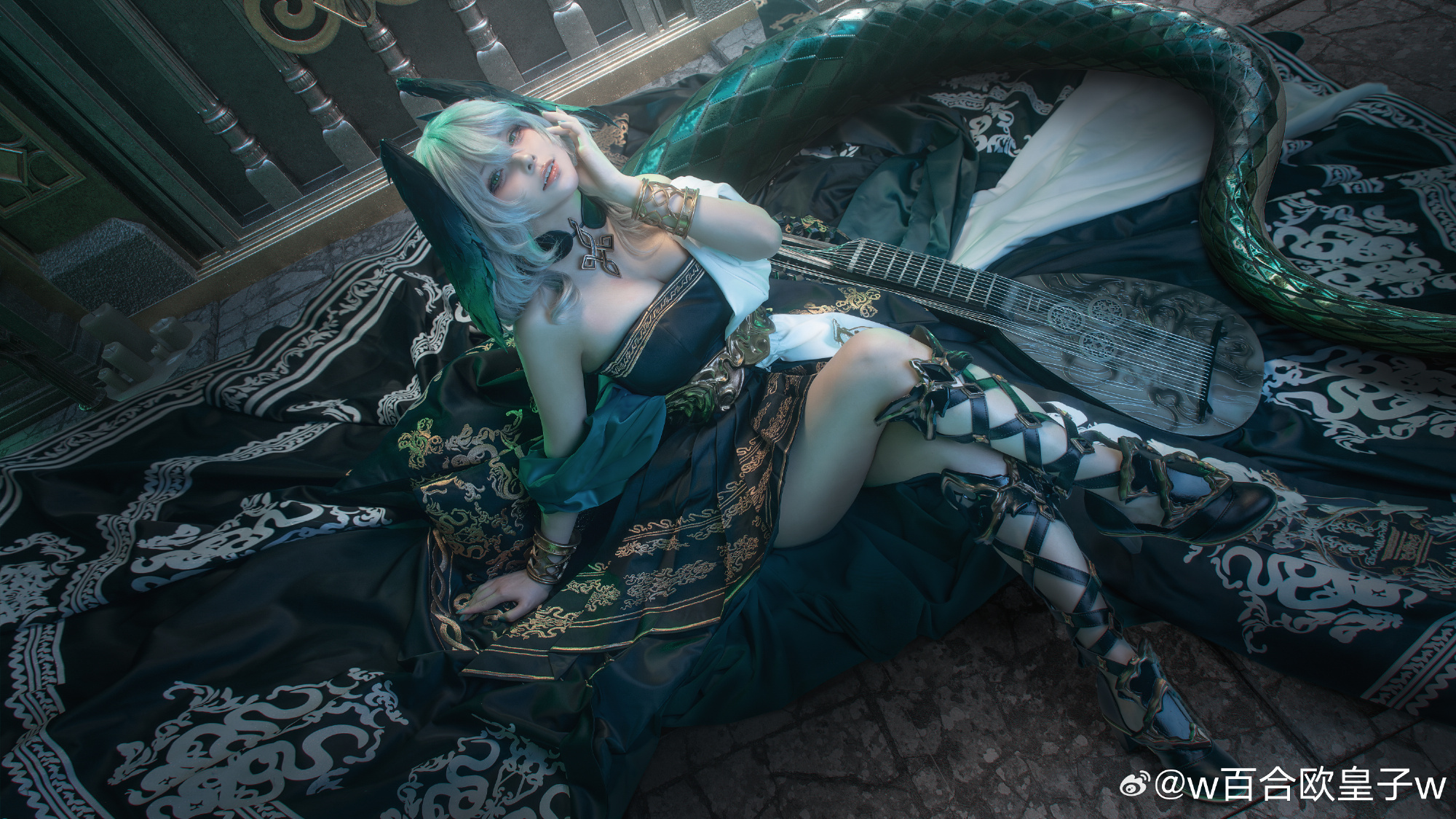 [COSPLAY] 明日方舟 霍尔海雅-历世流风@w百合欧皇子w