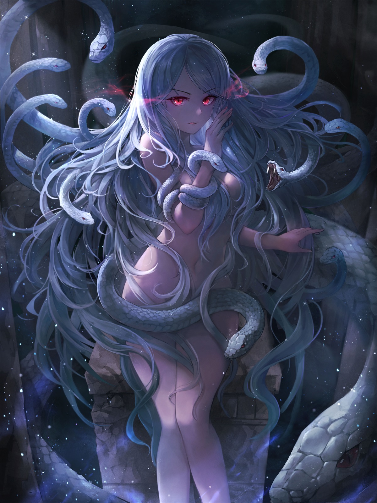[P站画师] 香甜水果少女！韩国画师CrystalHerb的最新插画作品 [58P/234MB]