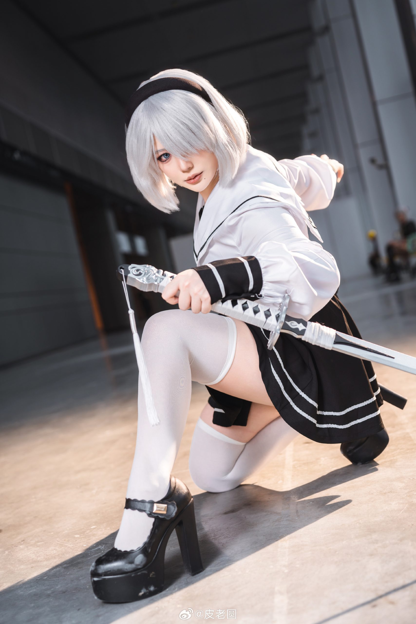 [COSPLAY] 尼尔 机械纪元 ⚠️2b同人注意@皮老圆