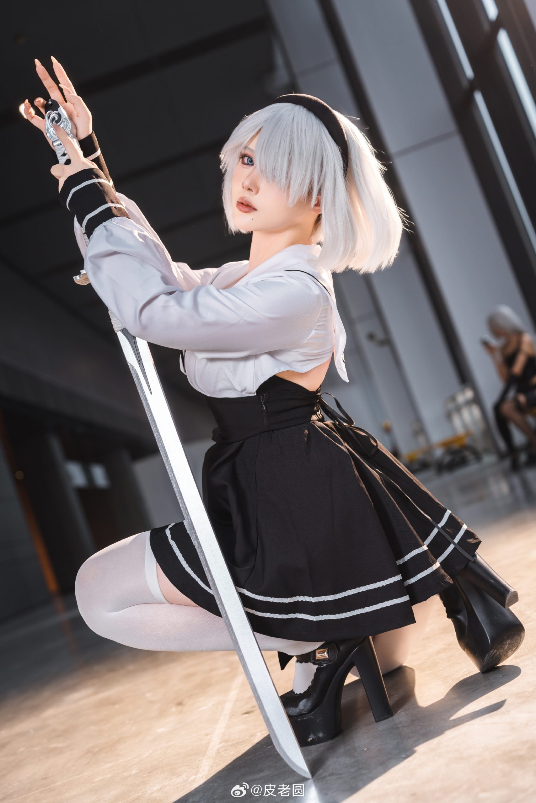[COSPLAY] 尼尔 机械纪元 ⚠️2b同人注意@皮老圆