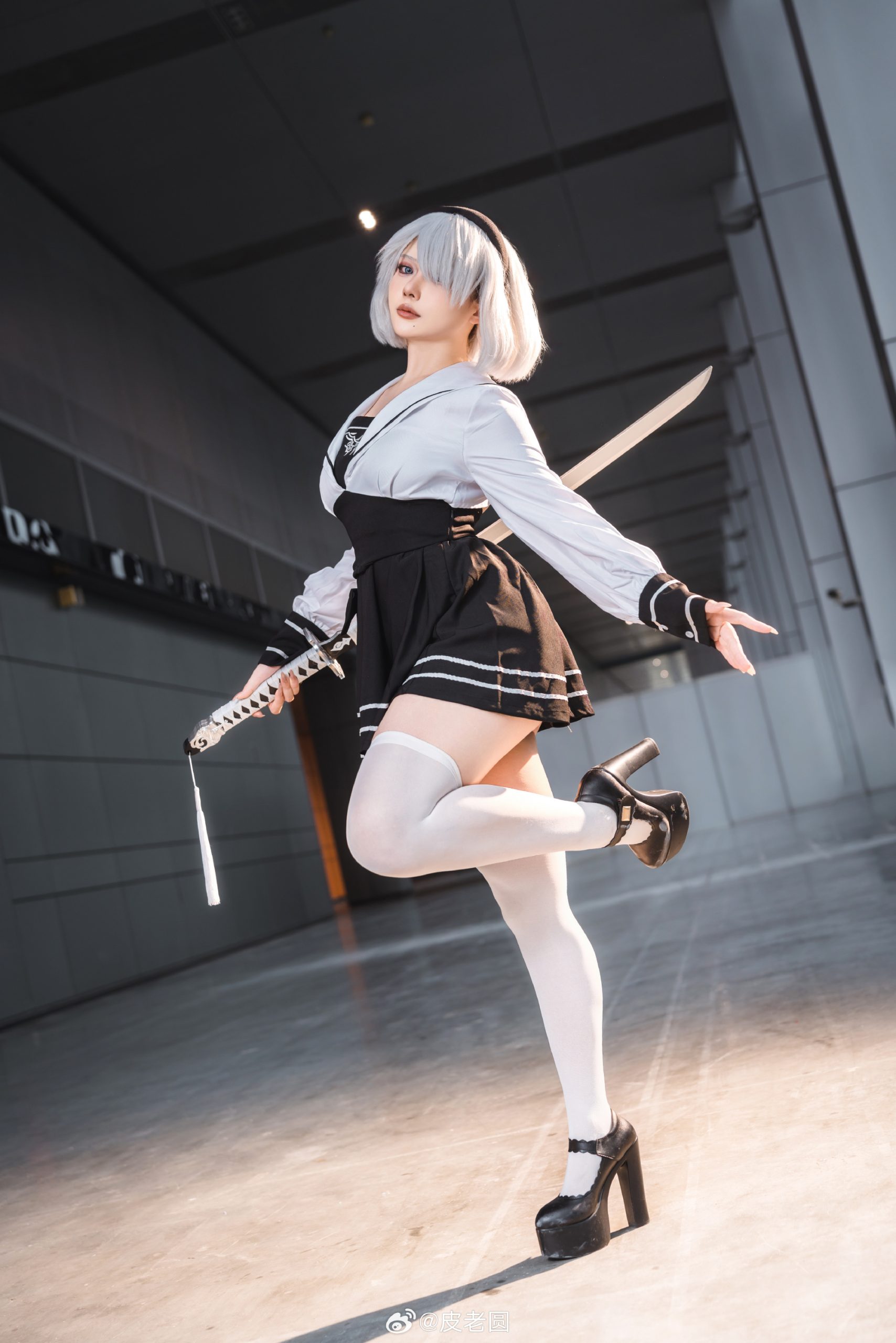 [COSPLAY] 尼尔 机械纪元 ⚠️2b同人注意@皮老圆