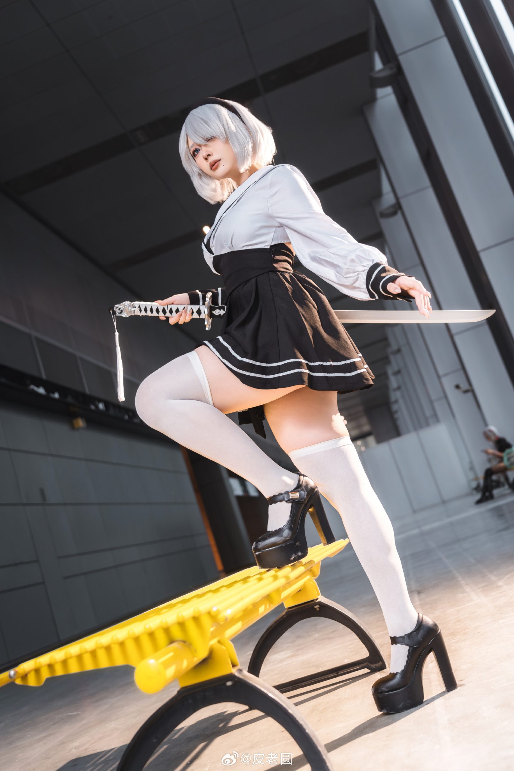 [COSPLAY] 尼尔 机械纪元 ⚠️2b同人注意@皮老圆