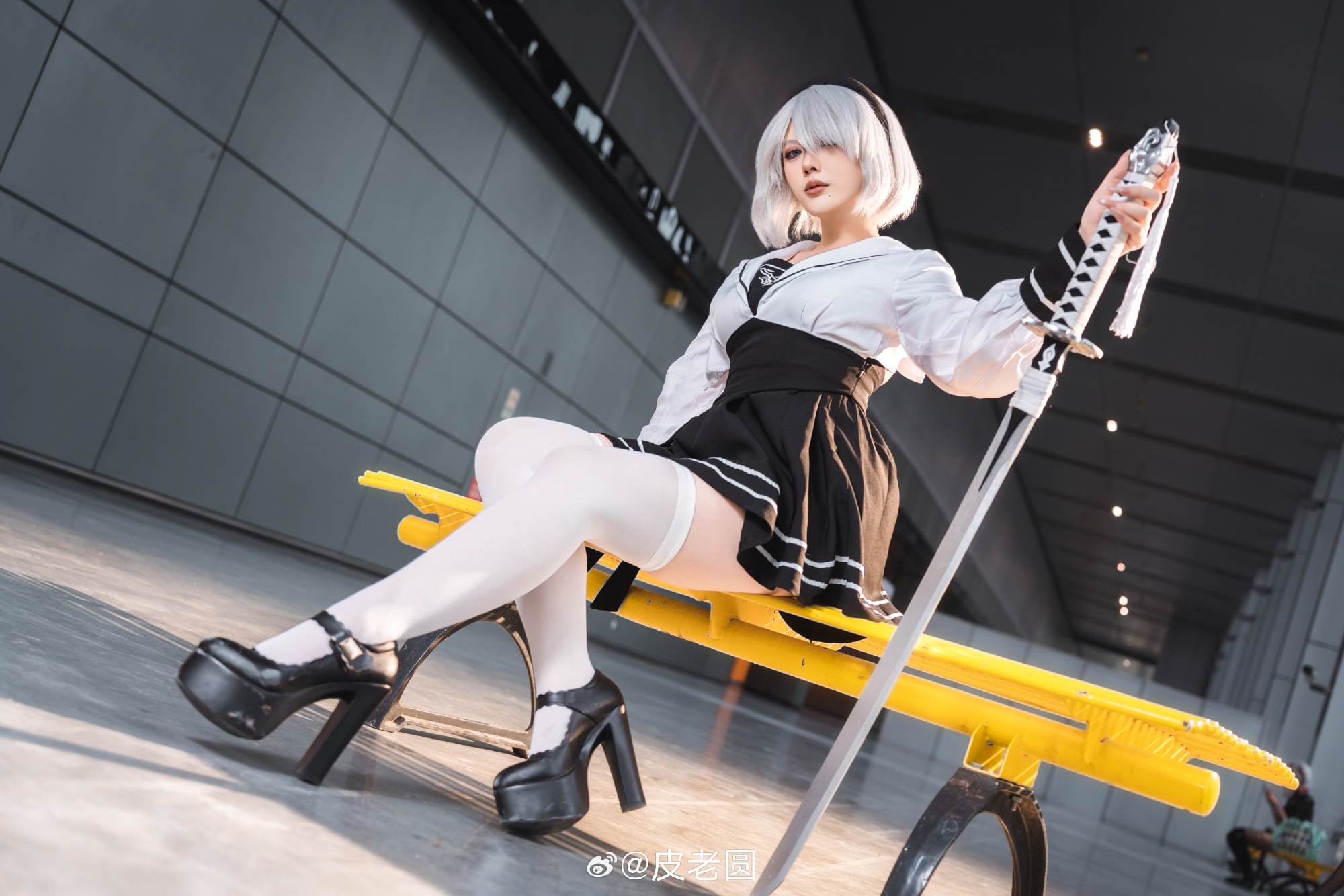 [COSPLAY] 尼尔 机械纪元 ⚠️2b同人注意@皮老圆