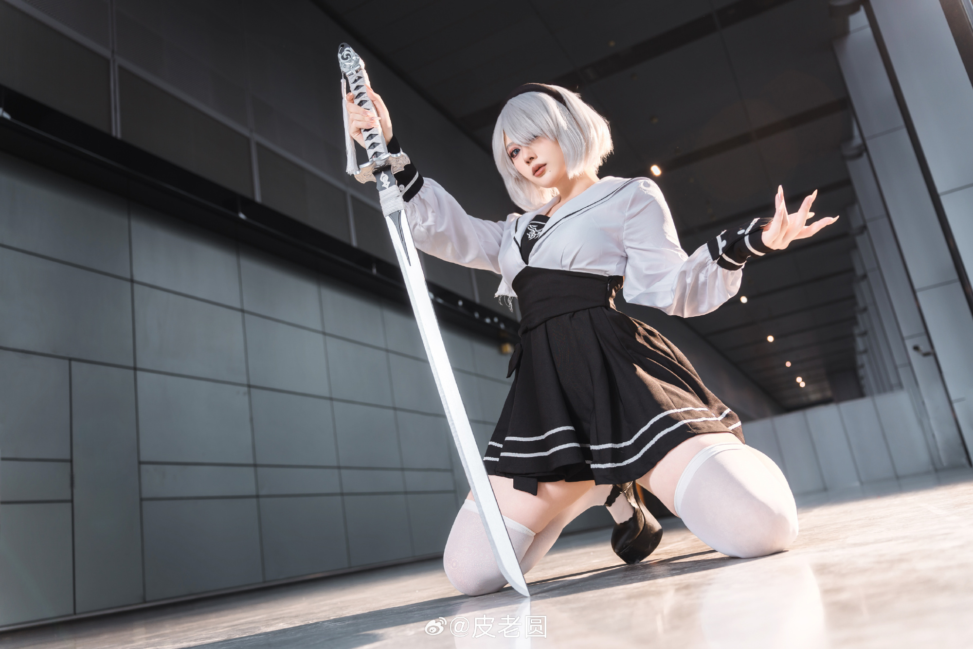 [COSPLAY] 尼尔 机械纪元 ⚠️2b同人注意@皮老圆