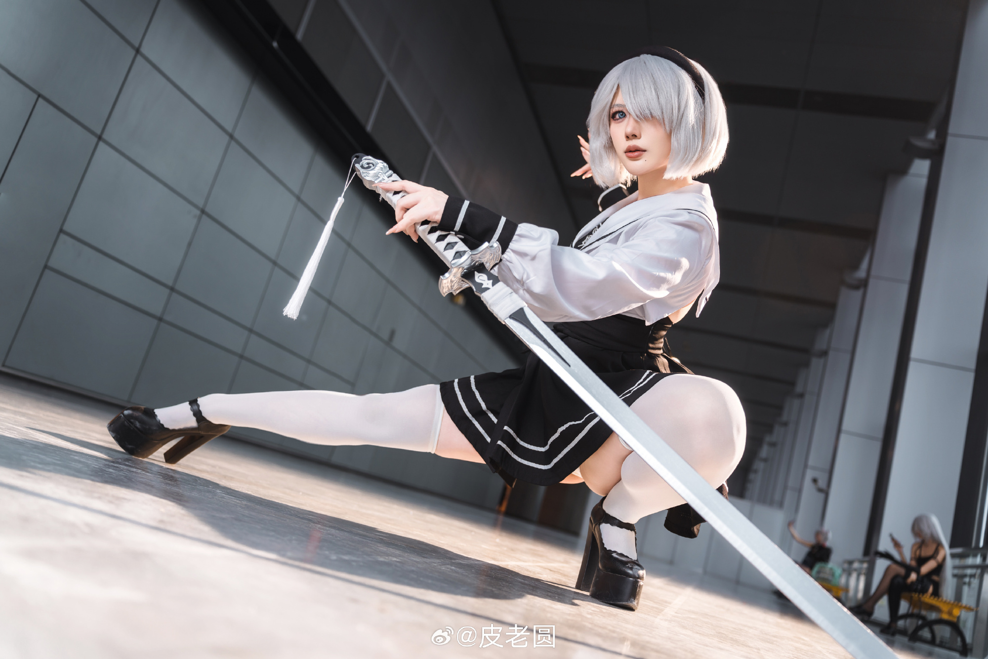[COSPLAY] 尼尔 机械纪元 ⚠️2b同人注意@皮老圆