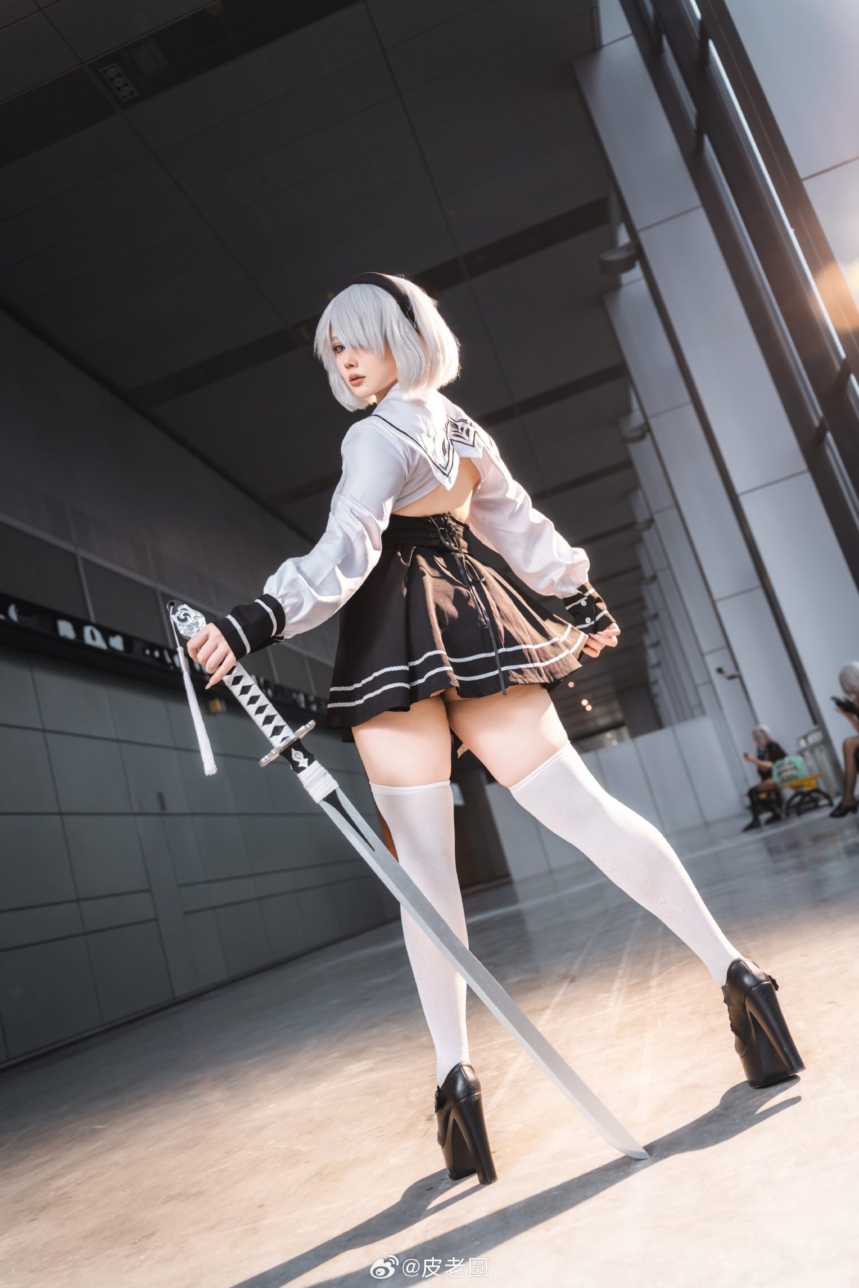 [COSPLAY] 尼尔 机械纪元 ⚠️2b同人注意@皮老圆
