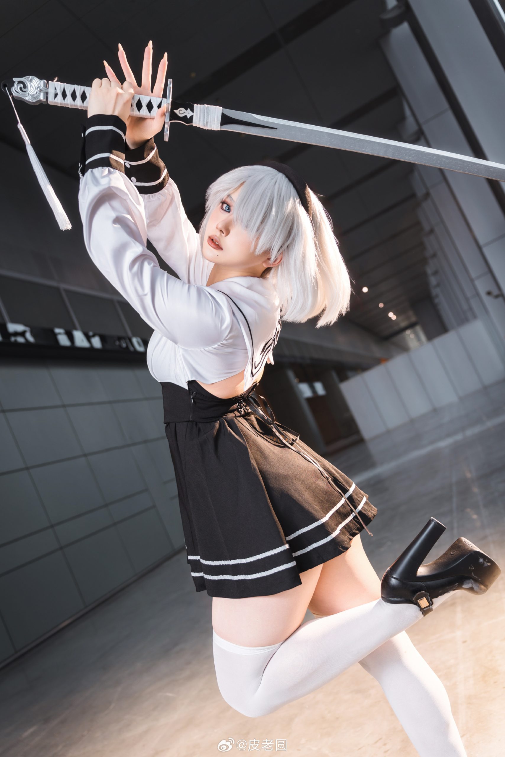 [COSPLAY] 尼尔 机械纪元 ⚠️2b同人注意@皮老圆