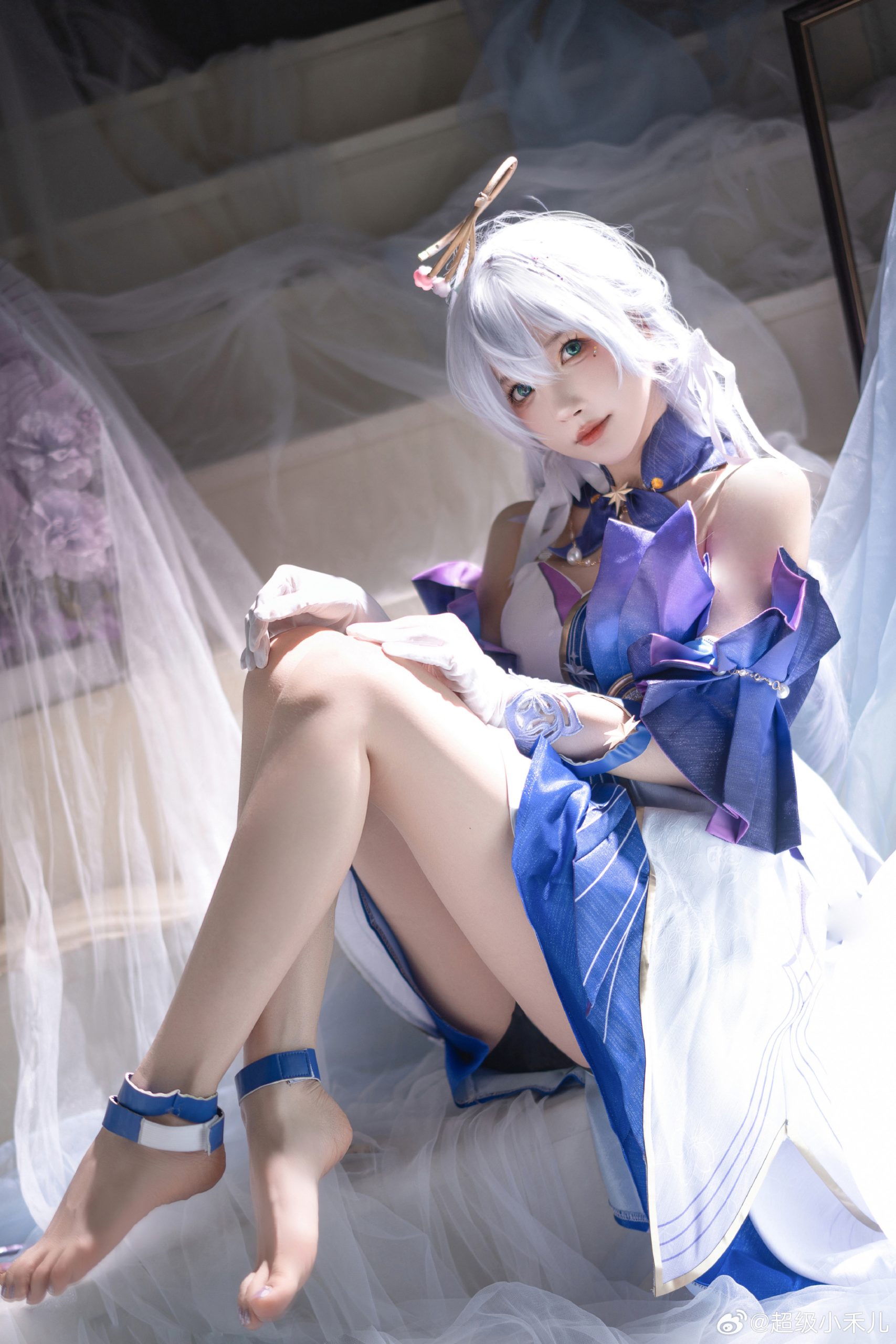 [COSPLAY] 拍点鸡翅膀女孩！ 崩坏：星穹铁道 知更鸟@超级小禾儿