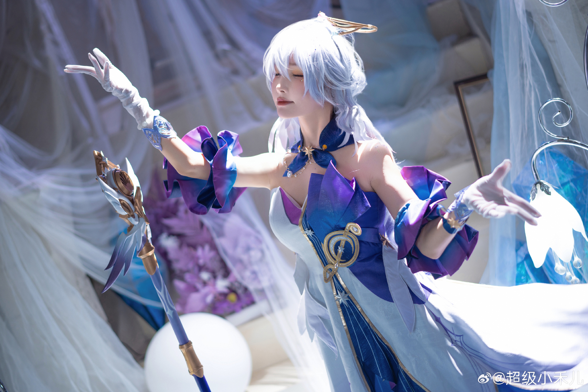 [COSPLAY] 拍点鸡翅膀女孩！ 崩坏：星穹铁道 知更鸟@超级小禾儿