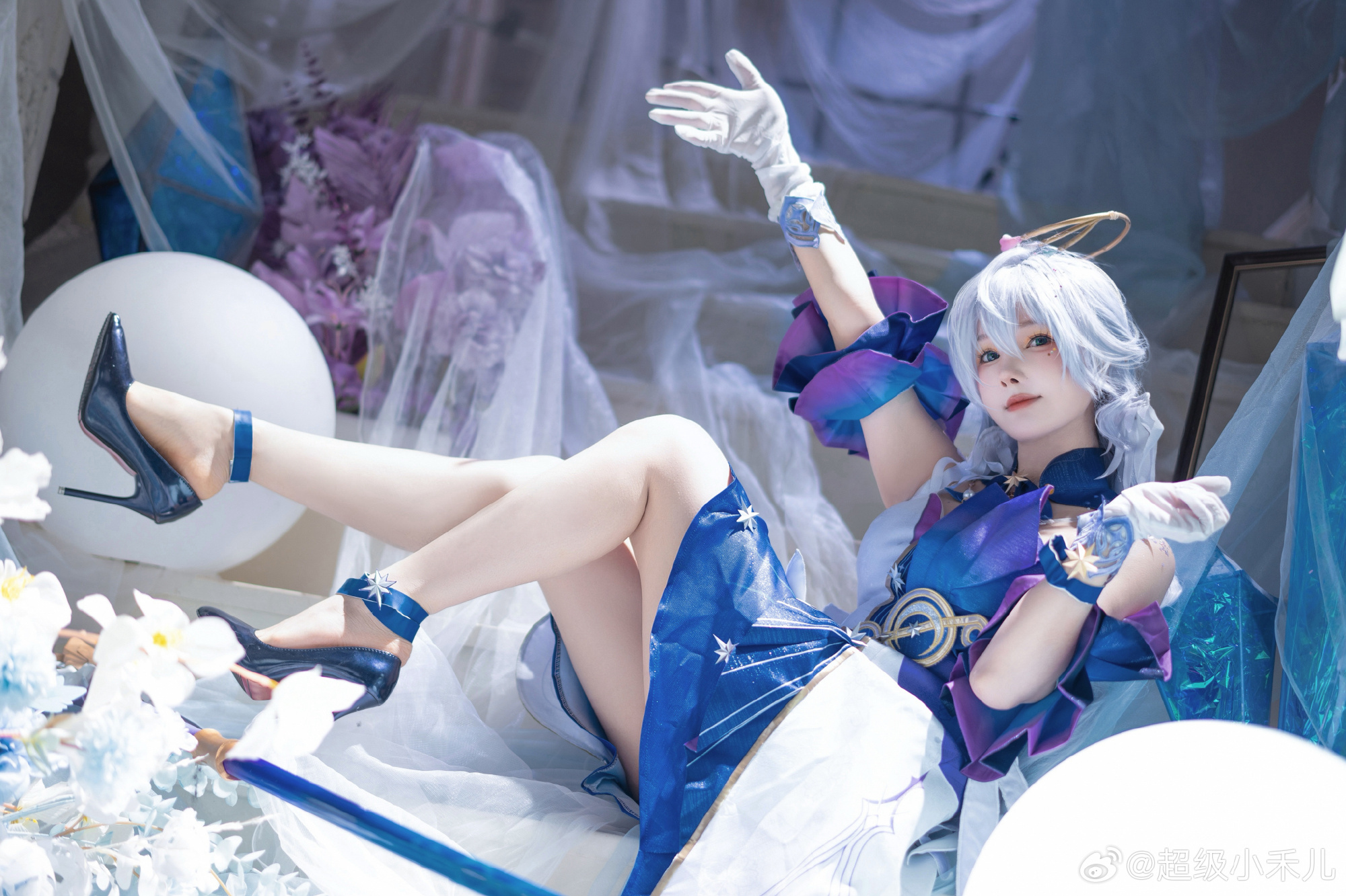 [COSPLAY] 拍点鸡翅膀女孩！ 崩坏：星穹铁道 知更鸟@超级小禾儿