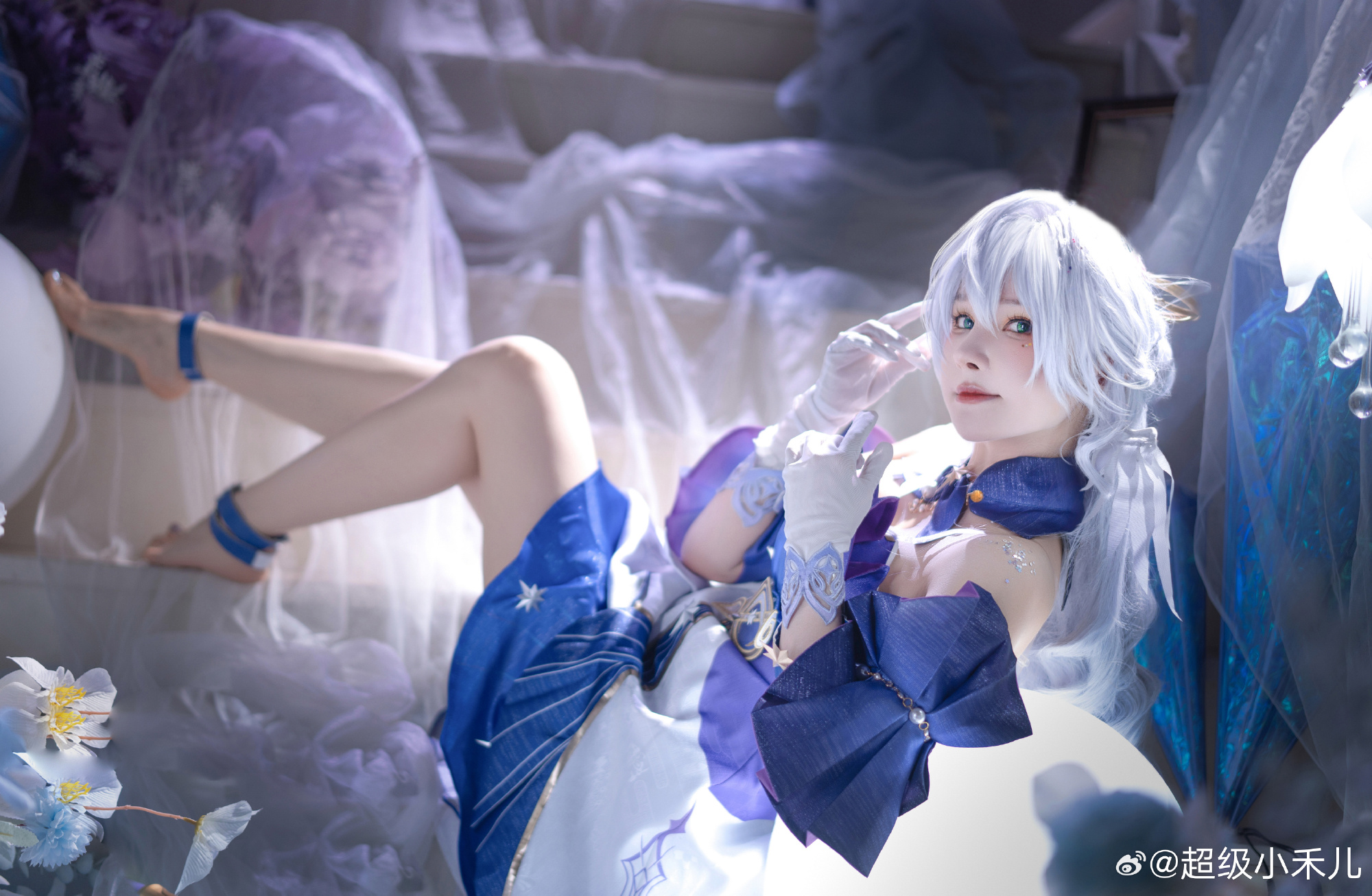 [COSPLAY] 拍点鸡翅膀女孩！ 崩坏：星穹铁道 知更鸟@超级小禾儿
