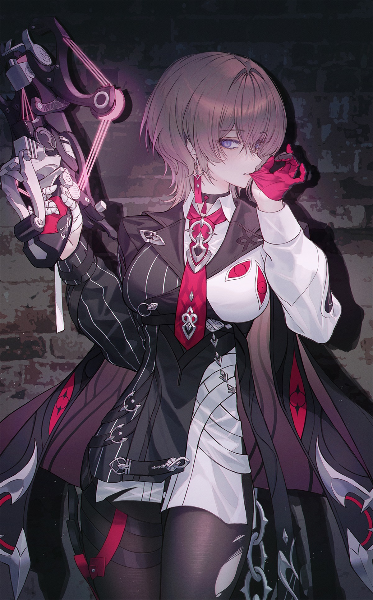 [P站画师] 崩坏3 白发美少女 花火  黄泉 插画师NEØN的美图作品 [36P/125MB]