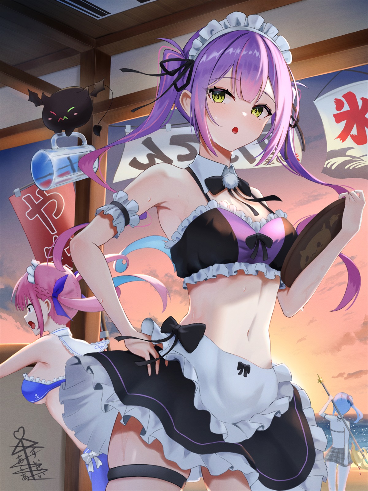 [精选插画] 绝区零 耀嘉音 原神 瓦雷莎 碧蓝档案 芹娜 NIKKE：胜利女神 ジエン 鸣潮 菲比 [50P/210MB]