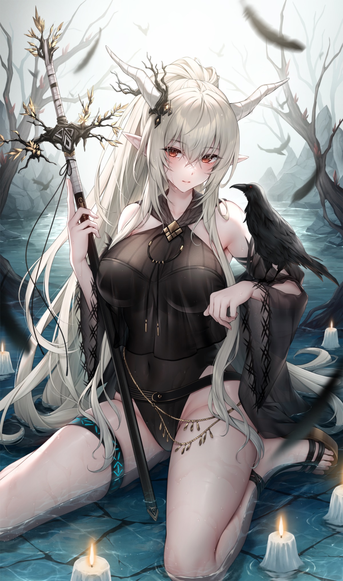 [精选插画] 绝区零 伊芙琳 小鲨鱼 星穹铁道 阿格莱雅 原神 小胡桃 瓦雷莎 [59P/351MB]