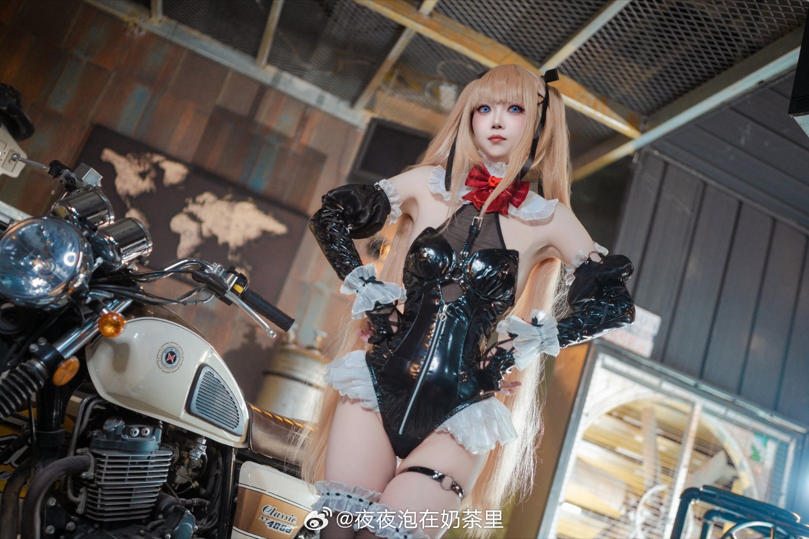 [COSPLAY] 死或生 玛丽萝丝·闪耀玫瑰@夜夜泡在奶茶里