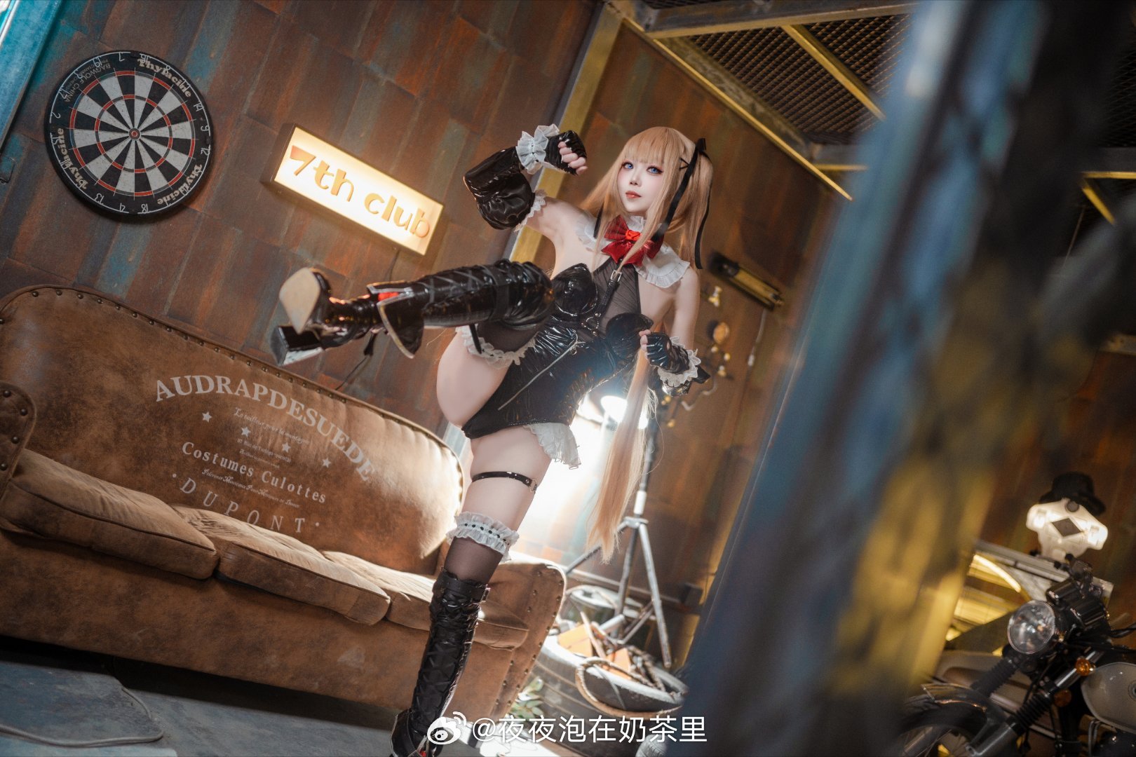 [COSPLAY] 死或生 玛丽萝丝·闪耀玫瑰@夜夜泡在奶茶里