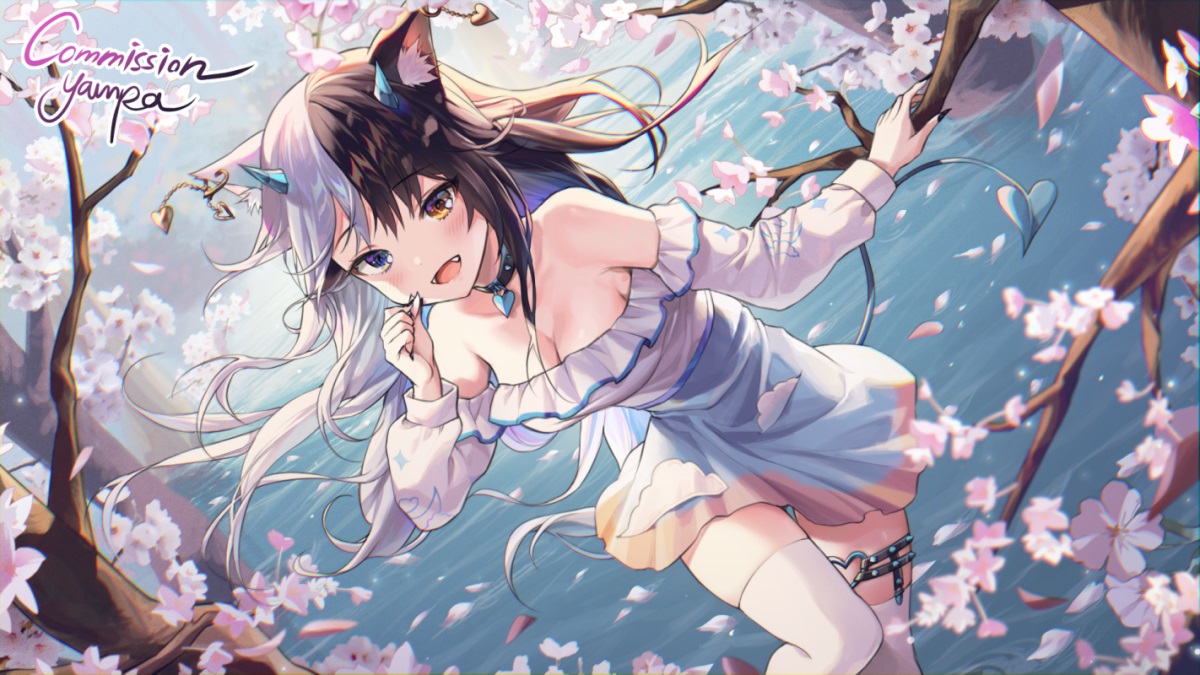 [P站画师] 可爱的女孩子？韩国画师Yampa的插画作品 [40P/124MB]