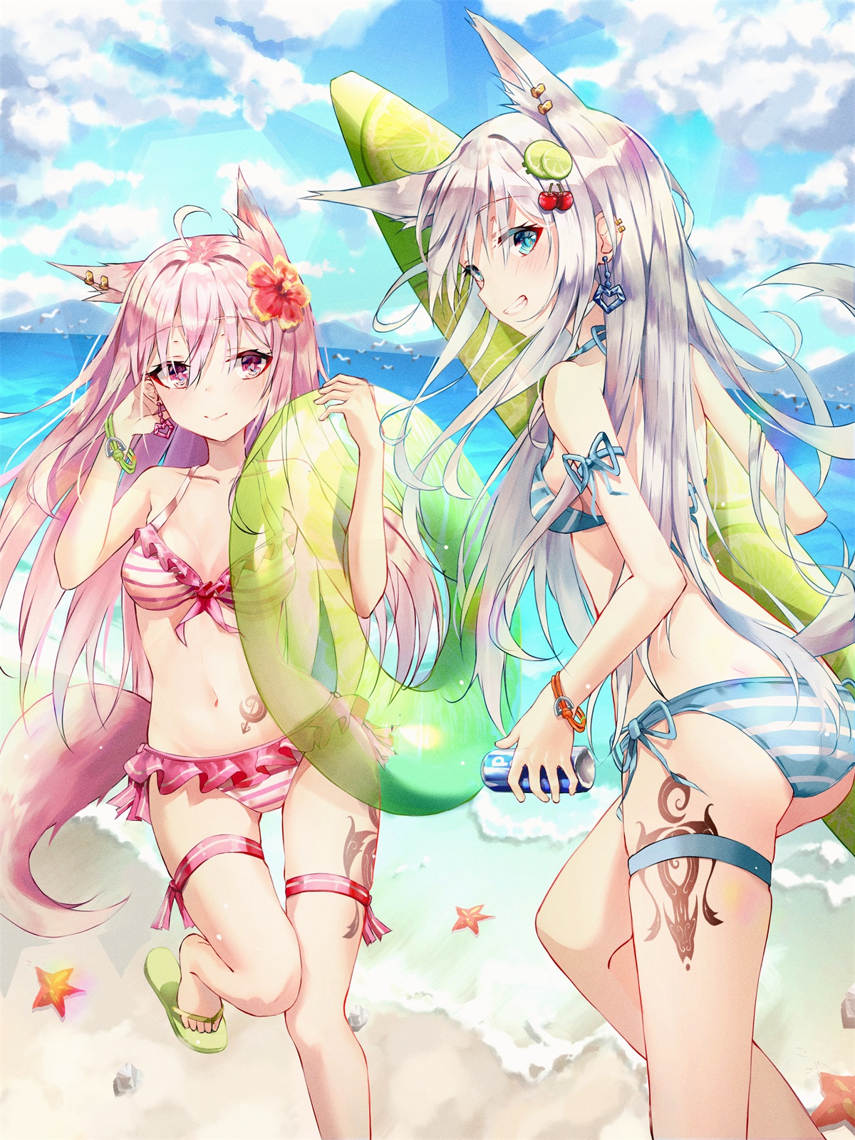 [P站画师] 放学后的刷图时间，韩国画师カノ的插画作品 [40P/367MB]