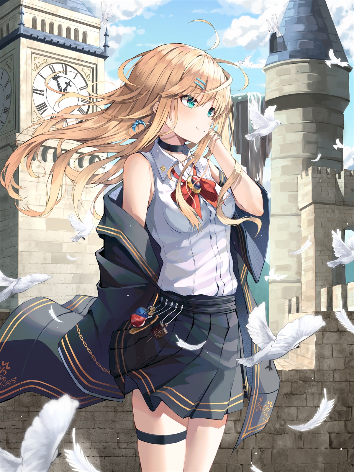 [P站画师] 放学后的刷图时间，韩国画师カノ的插画作品 [40P/367MB]