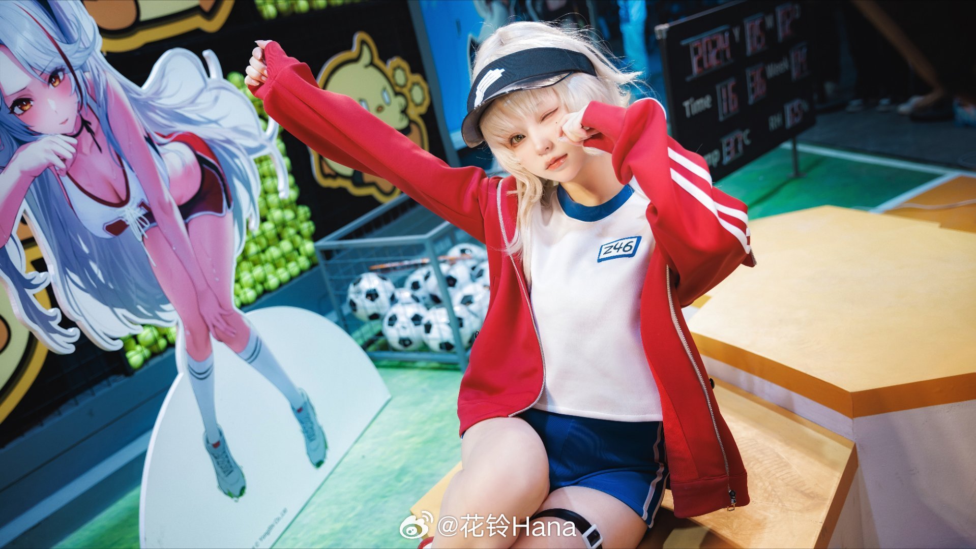 [COSPLAY] 唔…果然运动对我来说还是太累了w……碧蓝航线@花铃Hana