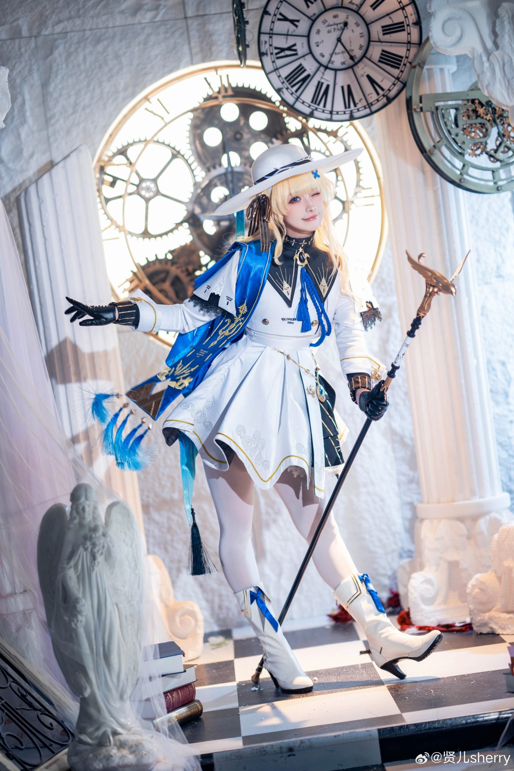 [COSPLAY] 我说菲比是天使这不过分吧！ 鸣潮 菲比@贤儿sherry
