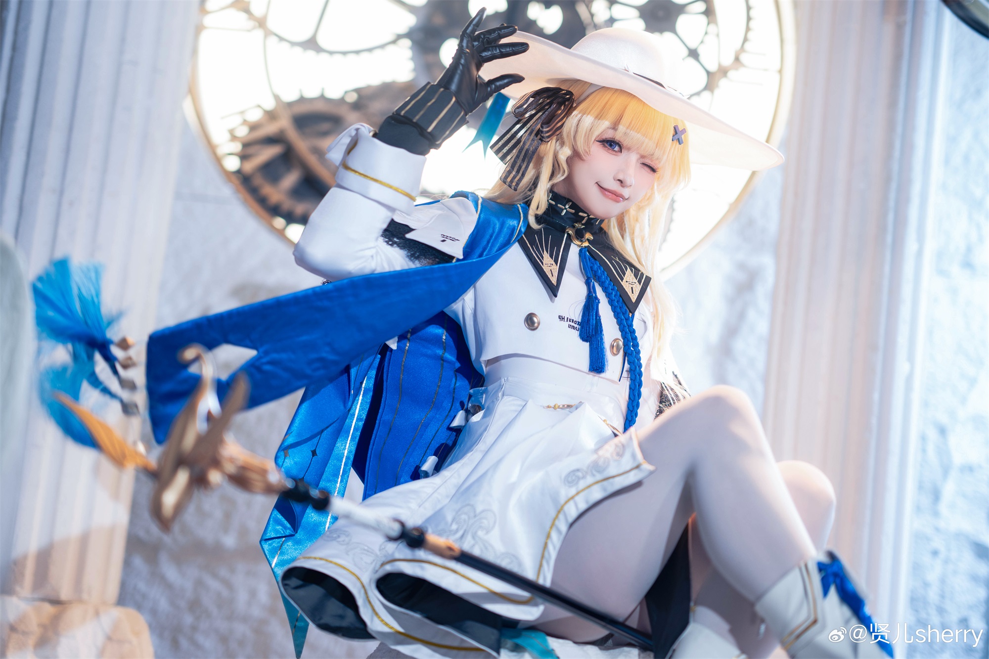 [COSPLAY] 我说菲比是天使这不过分吧！ 鸣潮 菲比@贤儿sherry