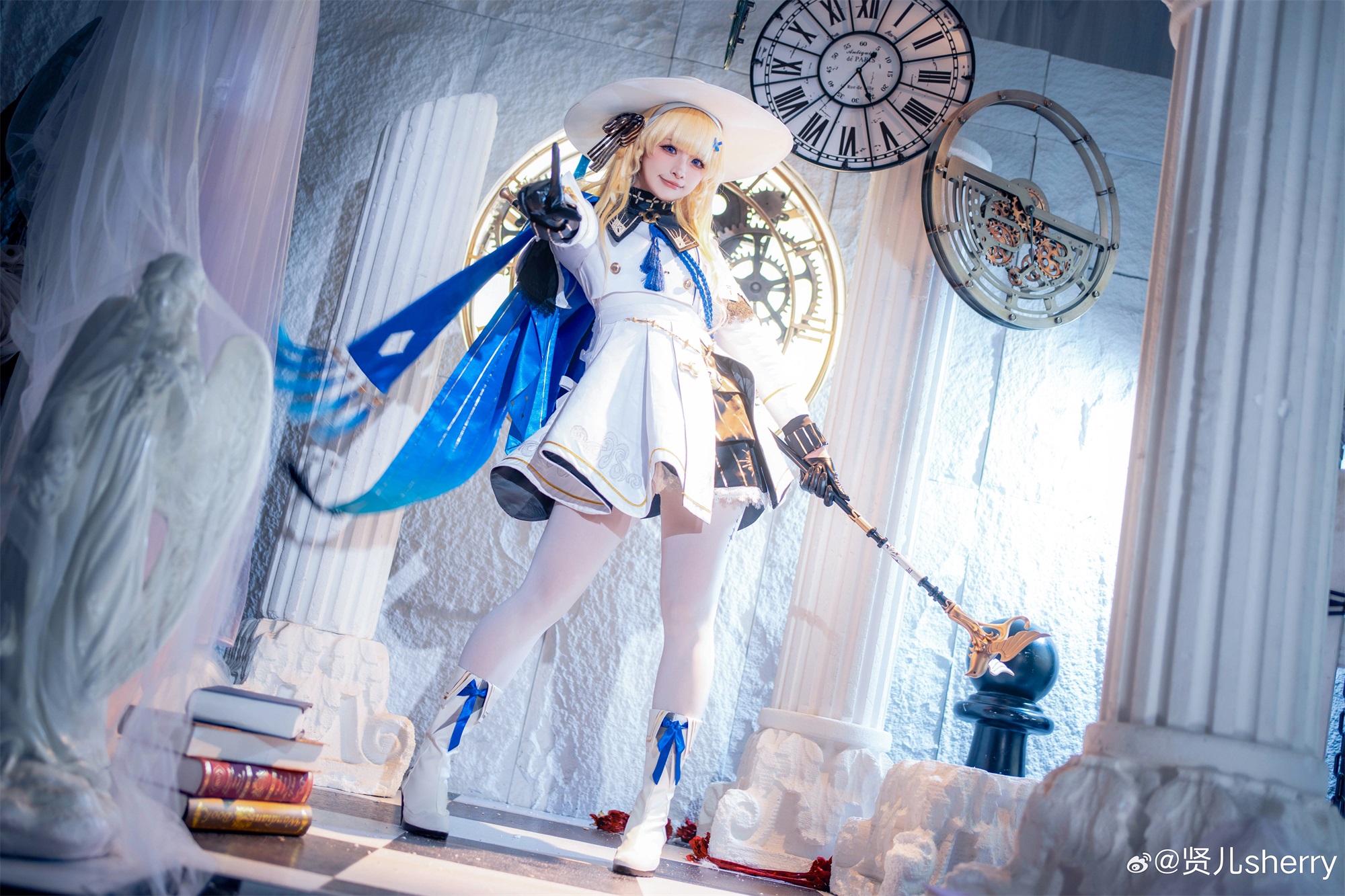 [COSPLAY] 我说菲比是天使这不过分吧！ 鸣潮 菲比@贤儿sherry