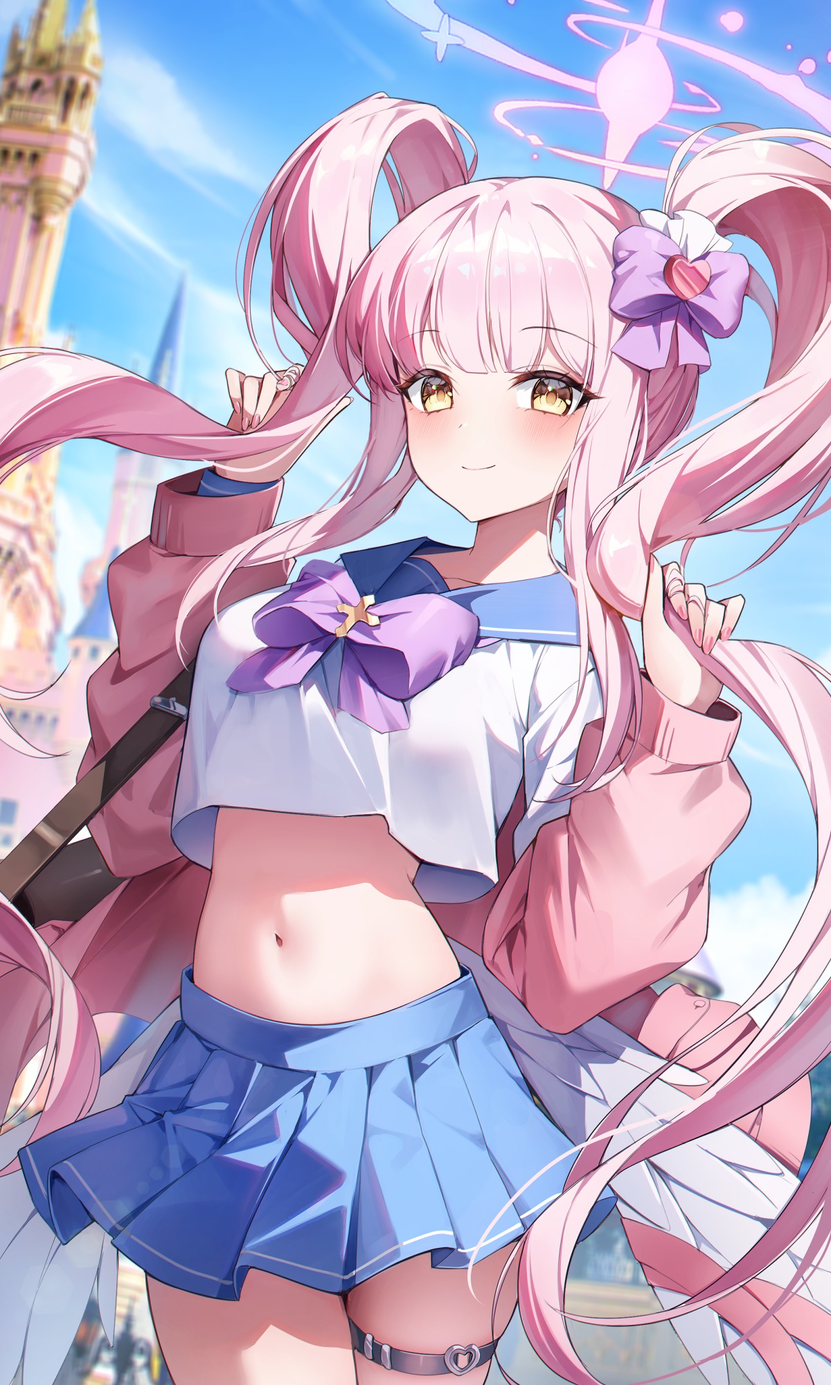 [P站美图] 星穹铁道 黑塔 布洛妮娅 希儿 碧蓝档案 早濑优香 圣园弥香 葬送的芙莉莲 夫莉莲 [44P/191MB]