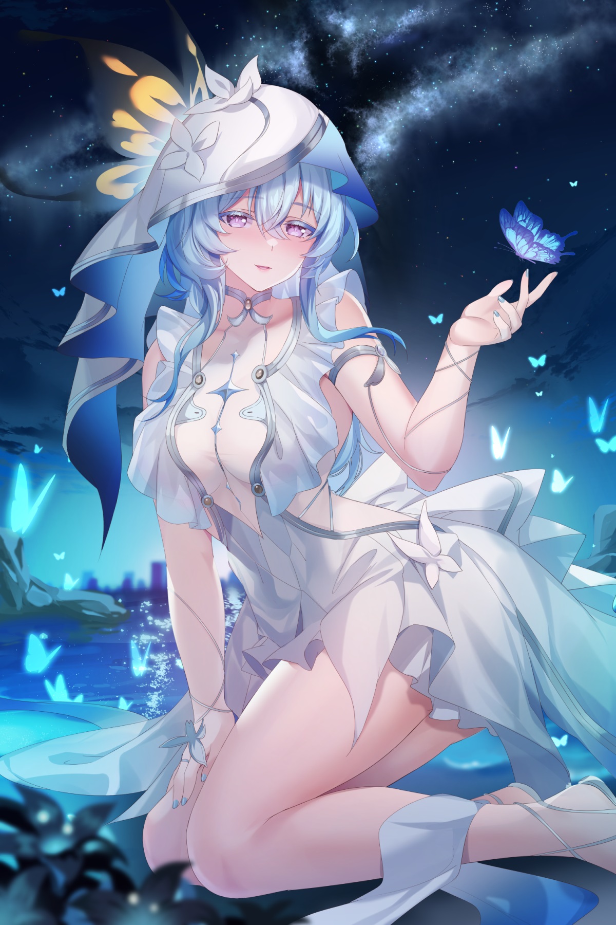 [P站美图] 原神 玛拉妮 卡齐娜 小草神 碧蓝档案 伊落玛丽 塞尔达公主和林克  星穹铁道 银狼 花火 [53P/320MB]