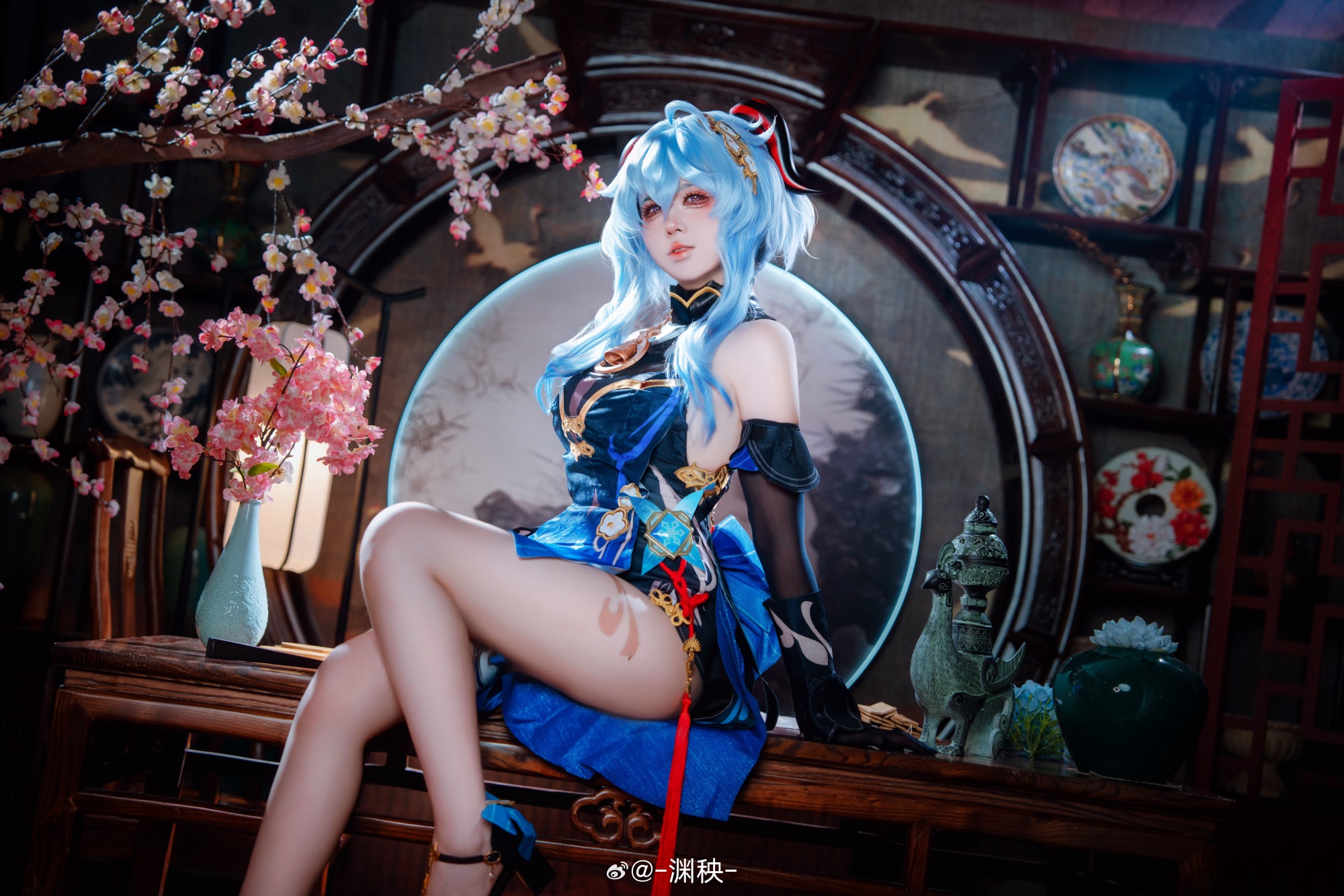 [COSPLAY] 原神 甘雨-玄玉瑶芳cos@-渊秧-