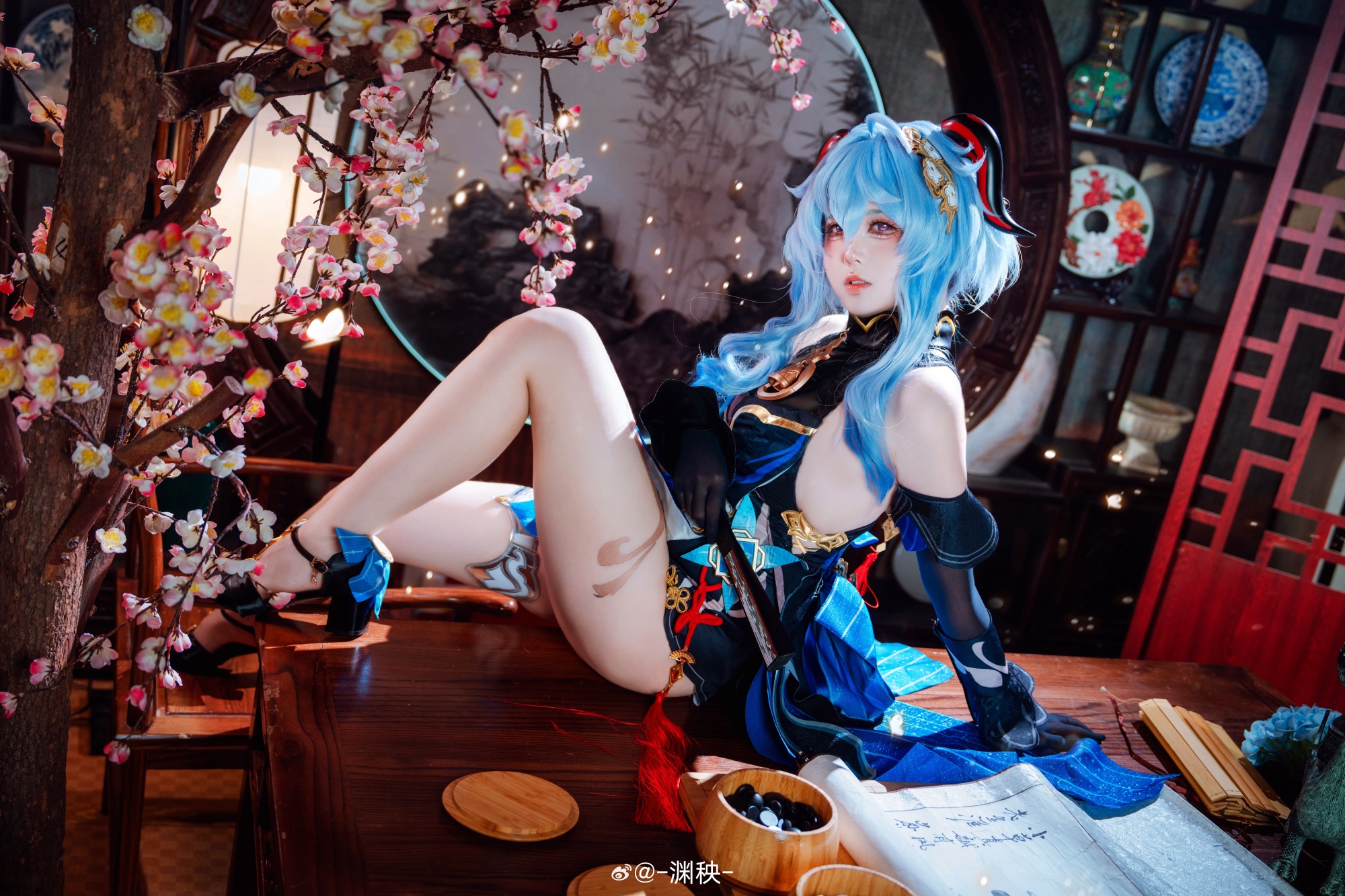 [COSPLAY] 原神 甘雨-玄玉瑶芳cos@-渊秧-