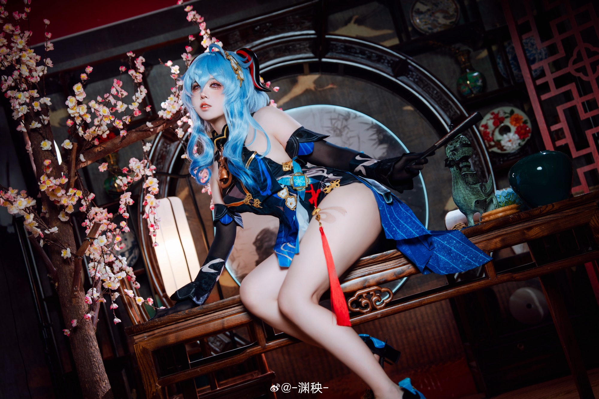 [COSPLAY] 原神 甘雨-玄玉瑶芳cos@-渊秧-