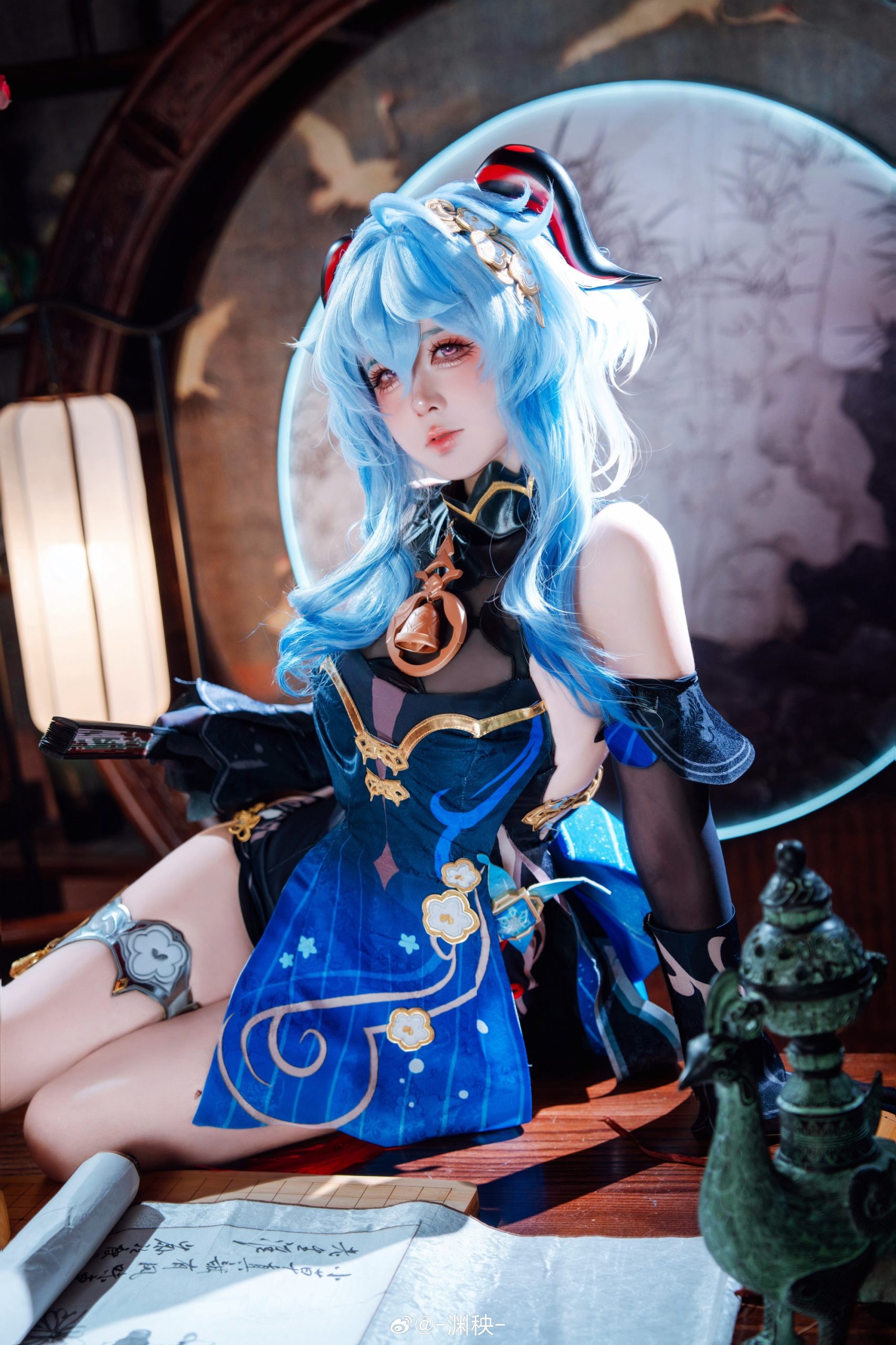 [COSPLAY] 原神 甘雨-玄玉瑶芳cos@-渊秧-
