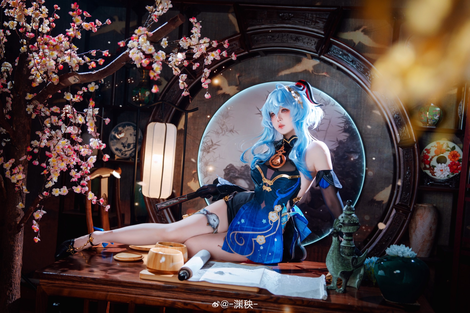 [COSPLAY] 原神 甘雨-玄玉瑶芳cos@-渊秧-